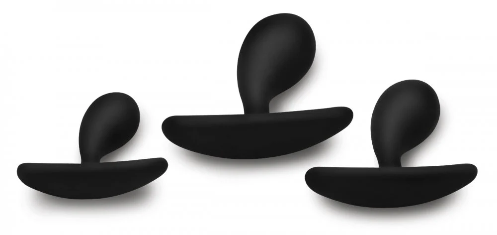 Dark Droplets 3 Piece Curved Anal Trainer Set - Image 3