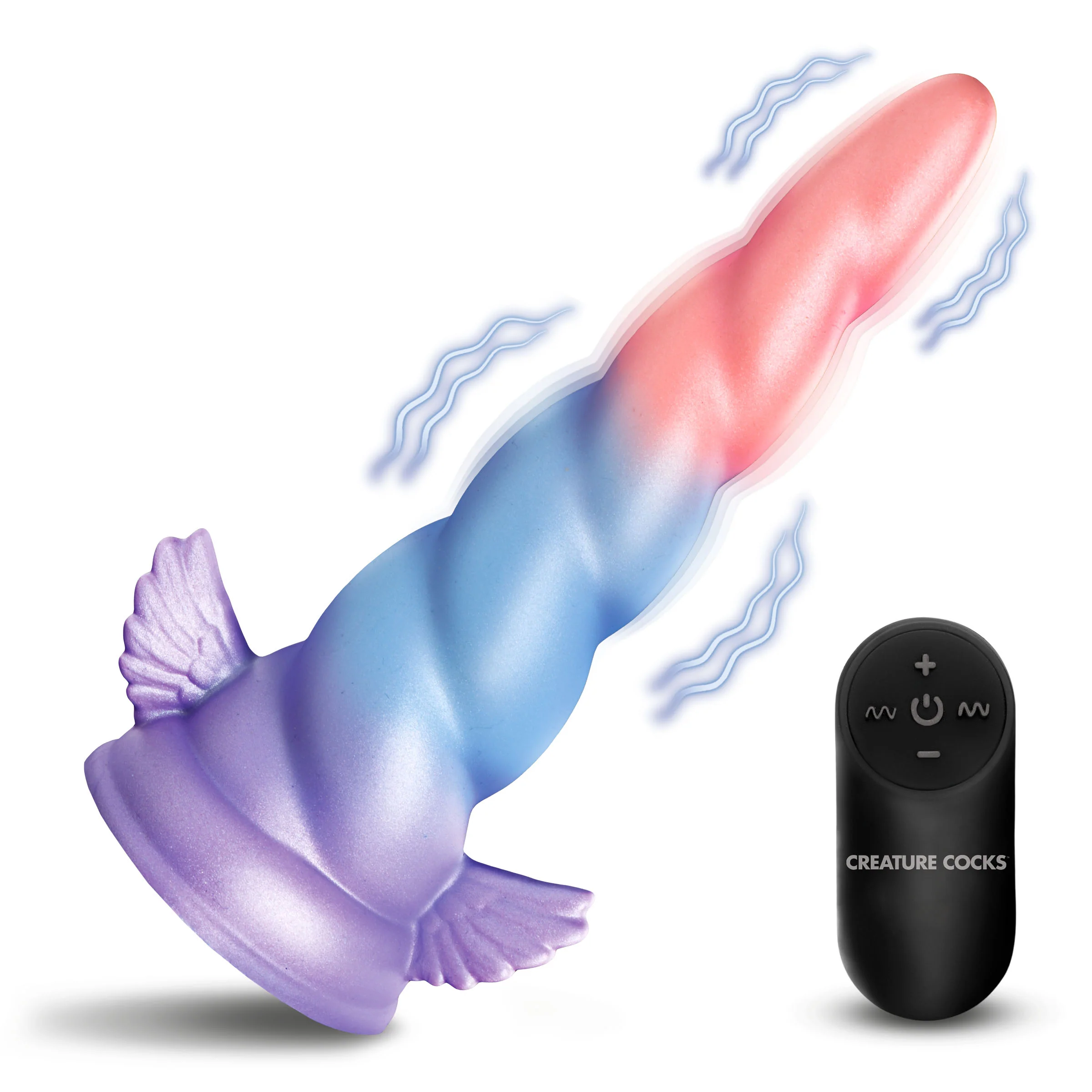 Deluxe Dream Rider Vibrating Unicorn Silicone Dildo - Image 4