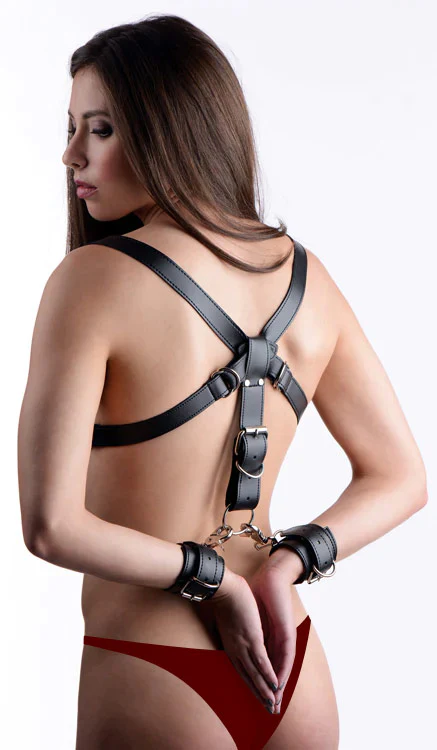Deluxe Thigh Sling With Wrist Cuffs - Image 3