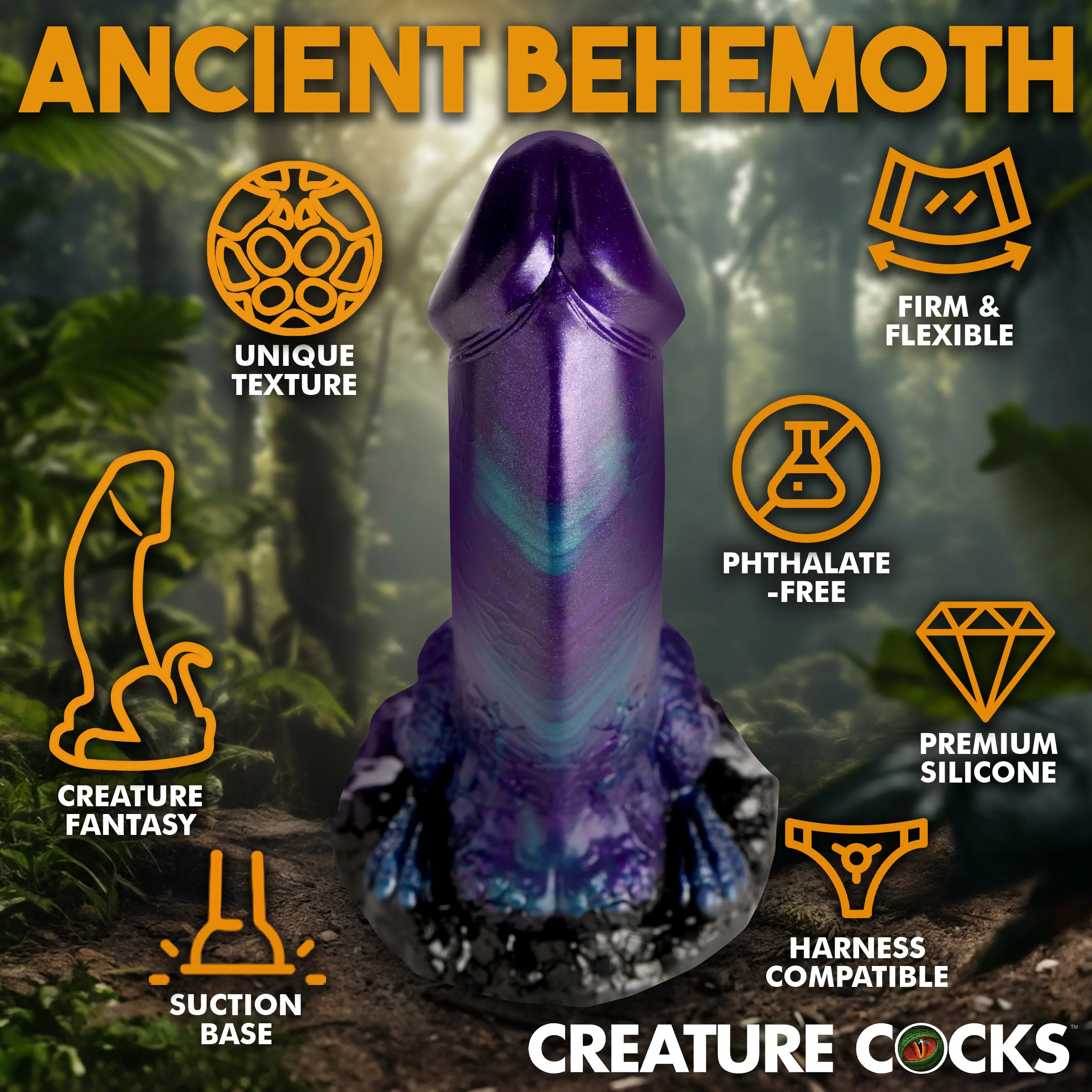 Dino-Dick Dinosaur Silicone Dildo - Image 5