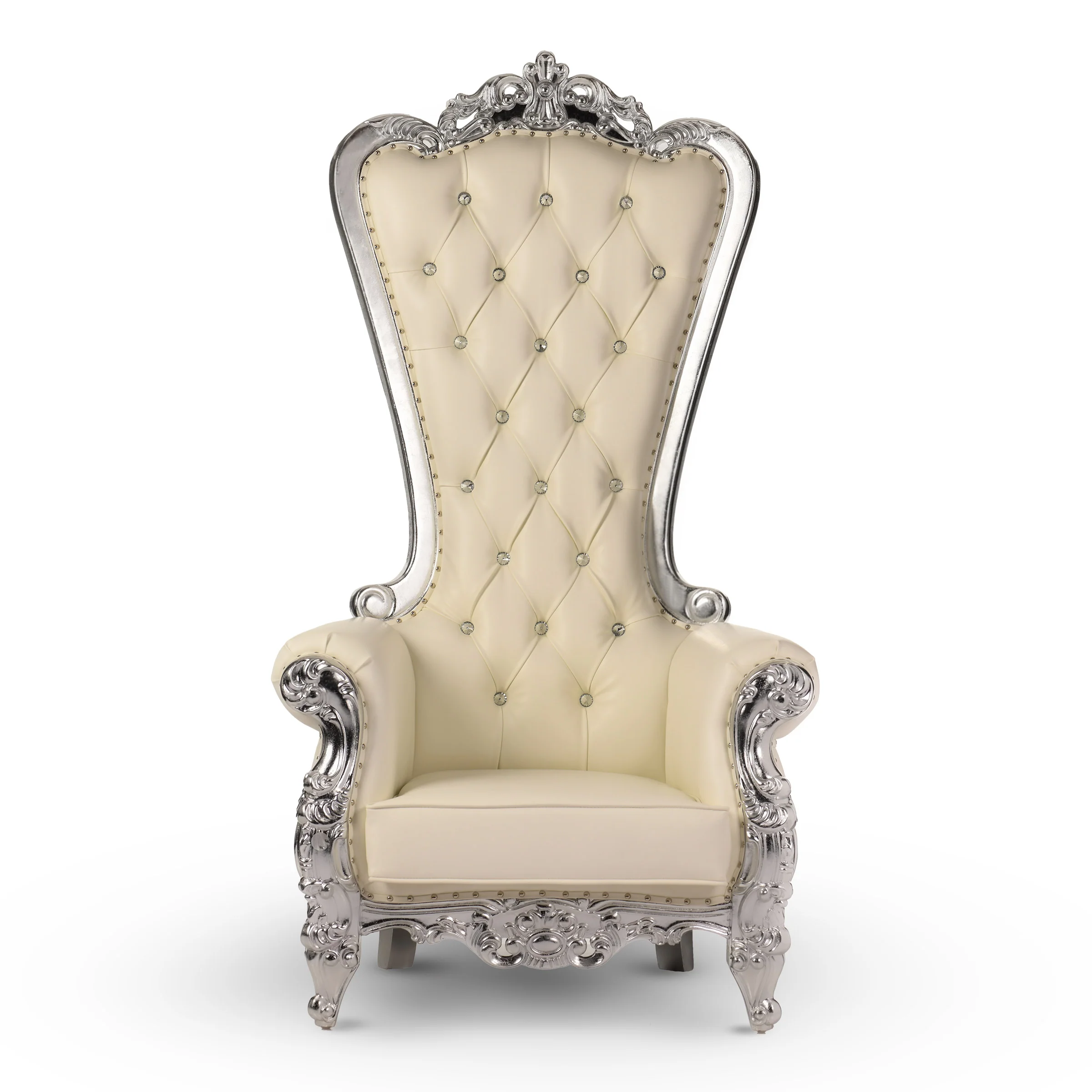 Ultimate Throne Chair - White | Free Shipping Included - Image 10