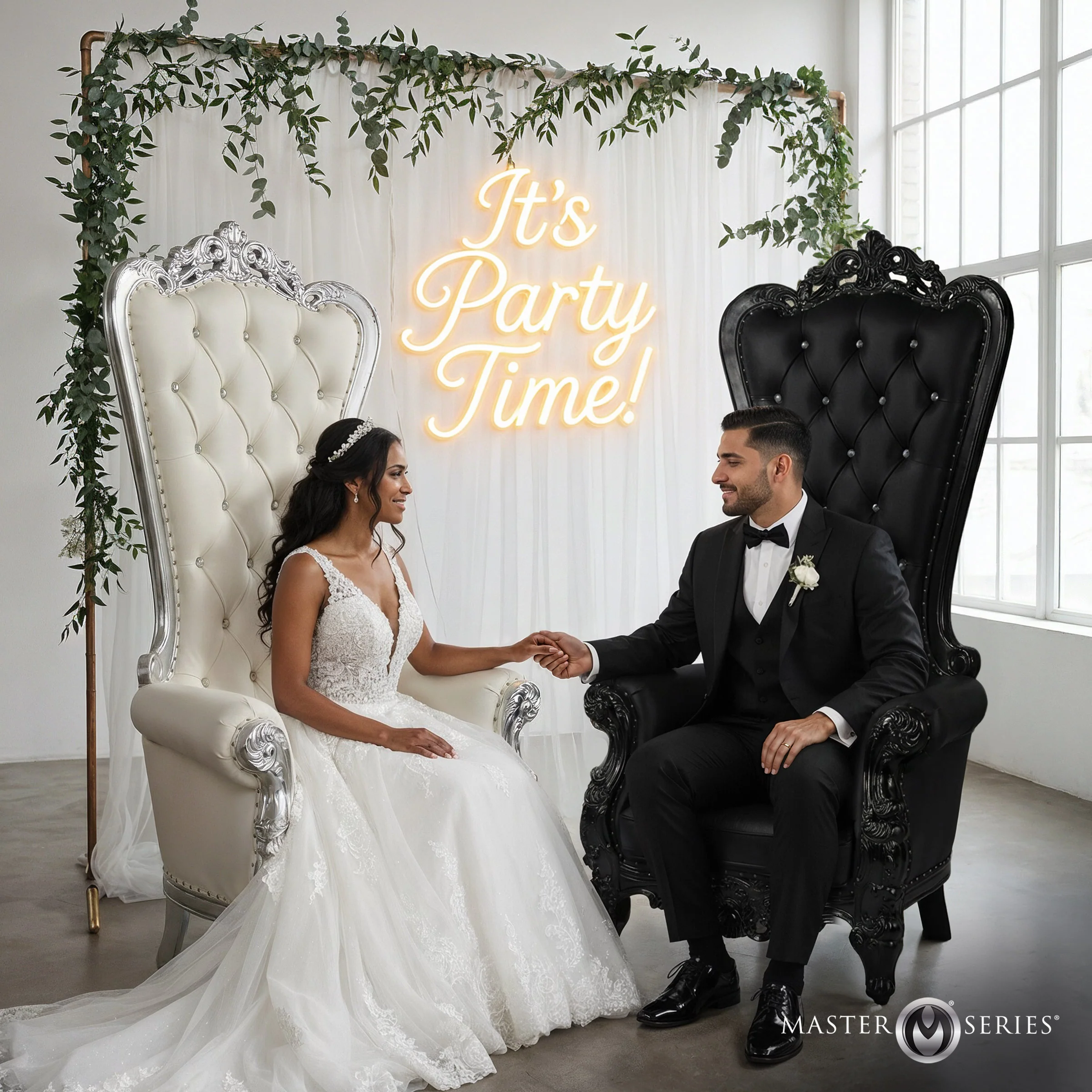 Ultimate Throne Chair - White | Free Shipping Included - Image 6