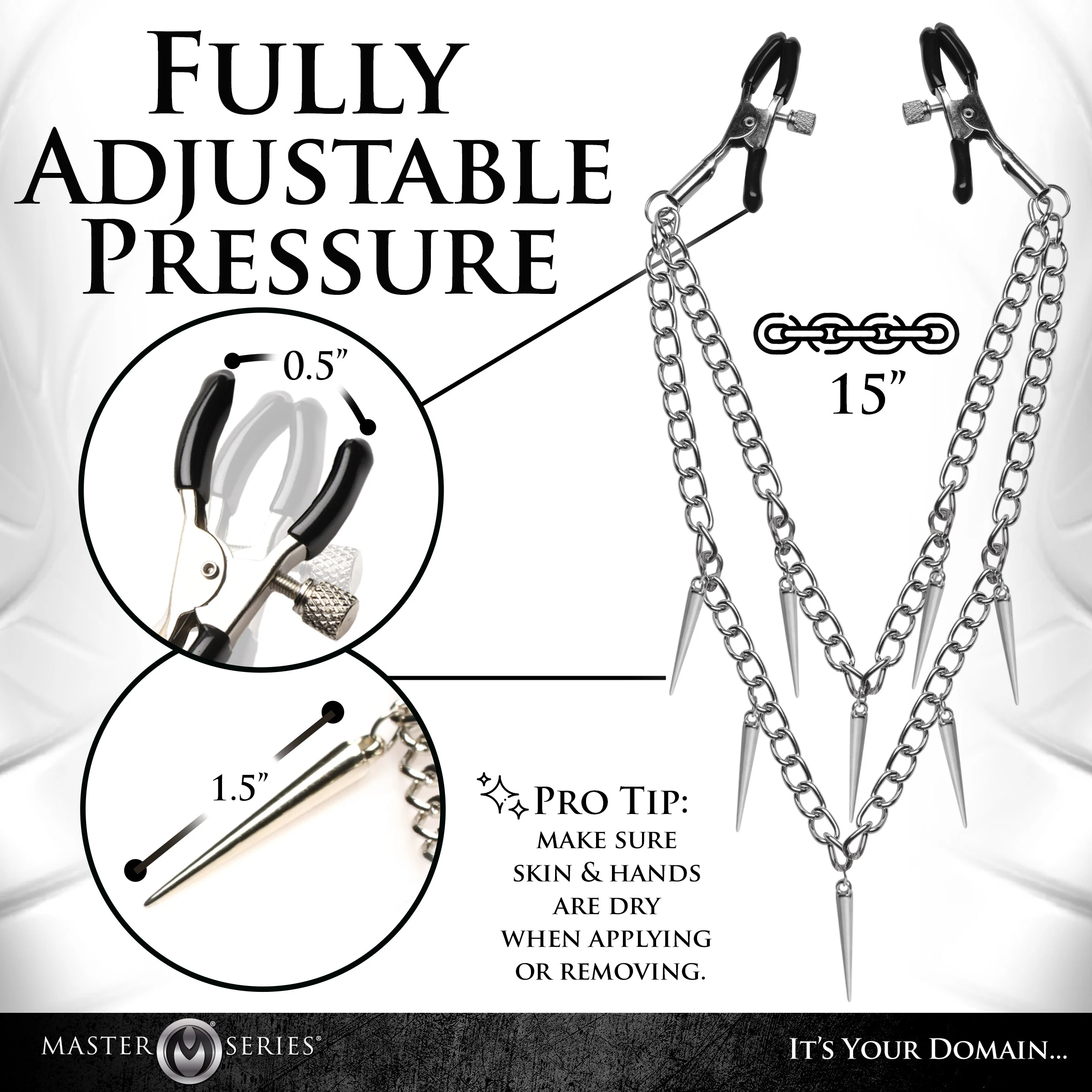 Double Chain Nipple Clamps - Image 5