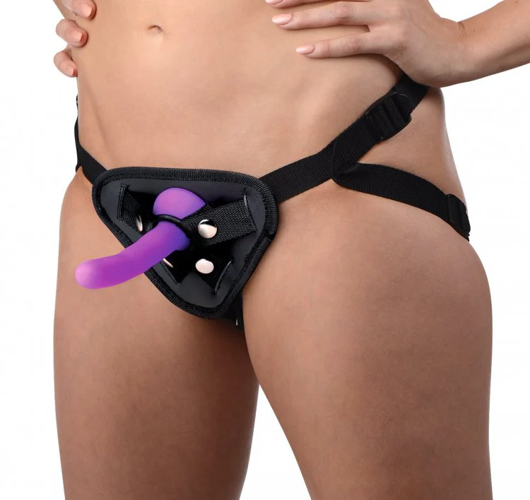 Double G Deluxe Vibrating Strap On Kit - Image 3