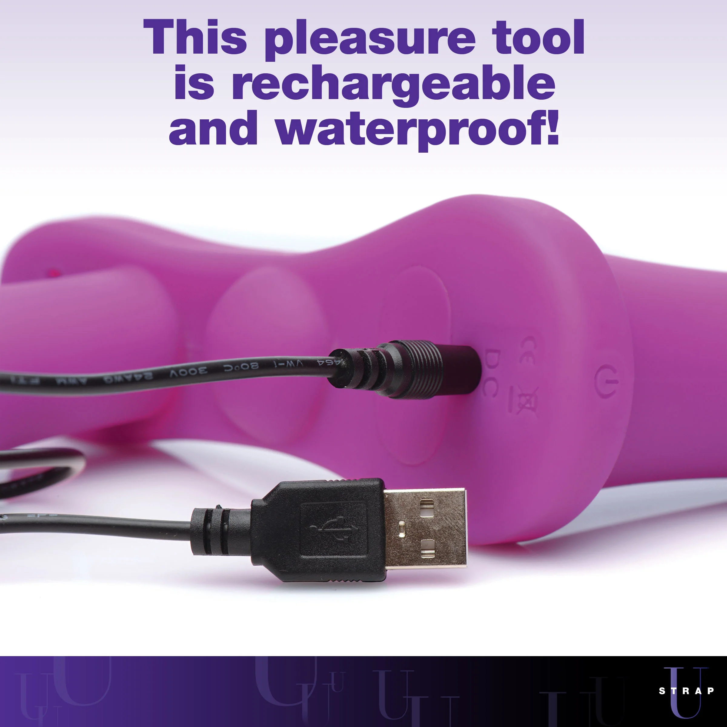 Double Take 10X Double Penetration Vibrating Strap-on Harness - Image 5