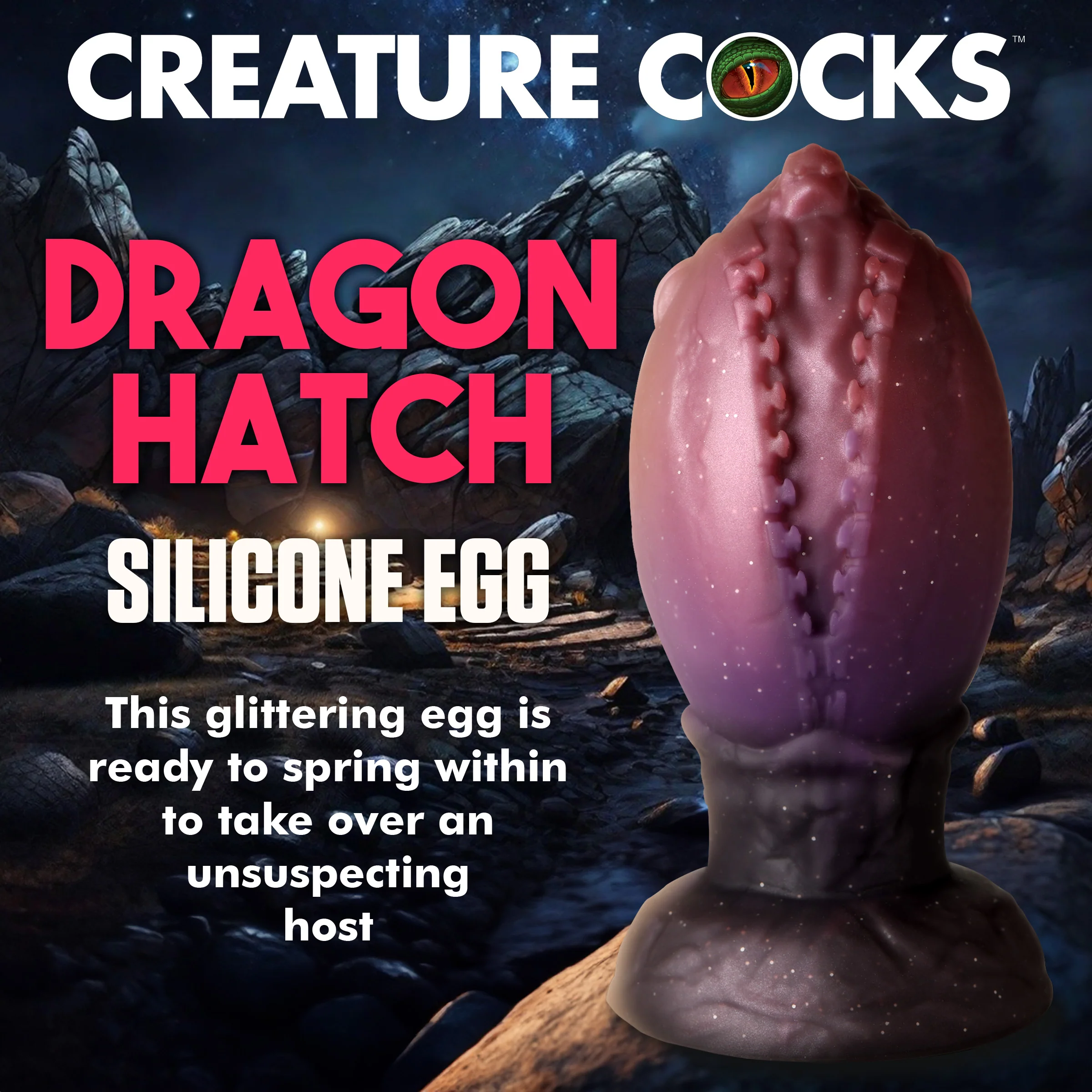 Dragon Hatch Silicone Egg - Image 2