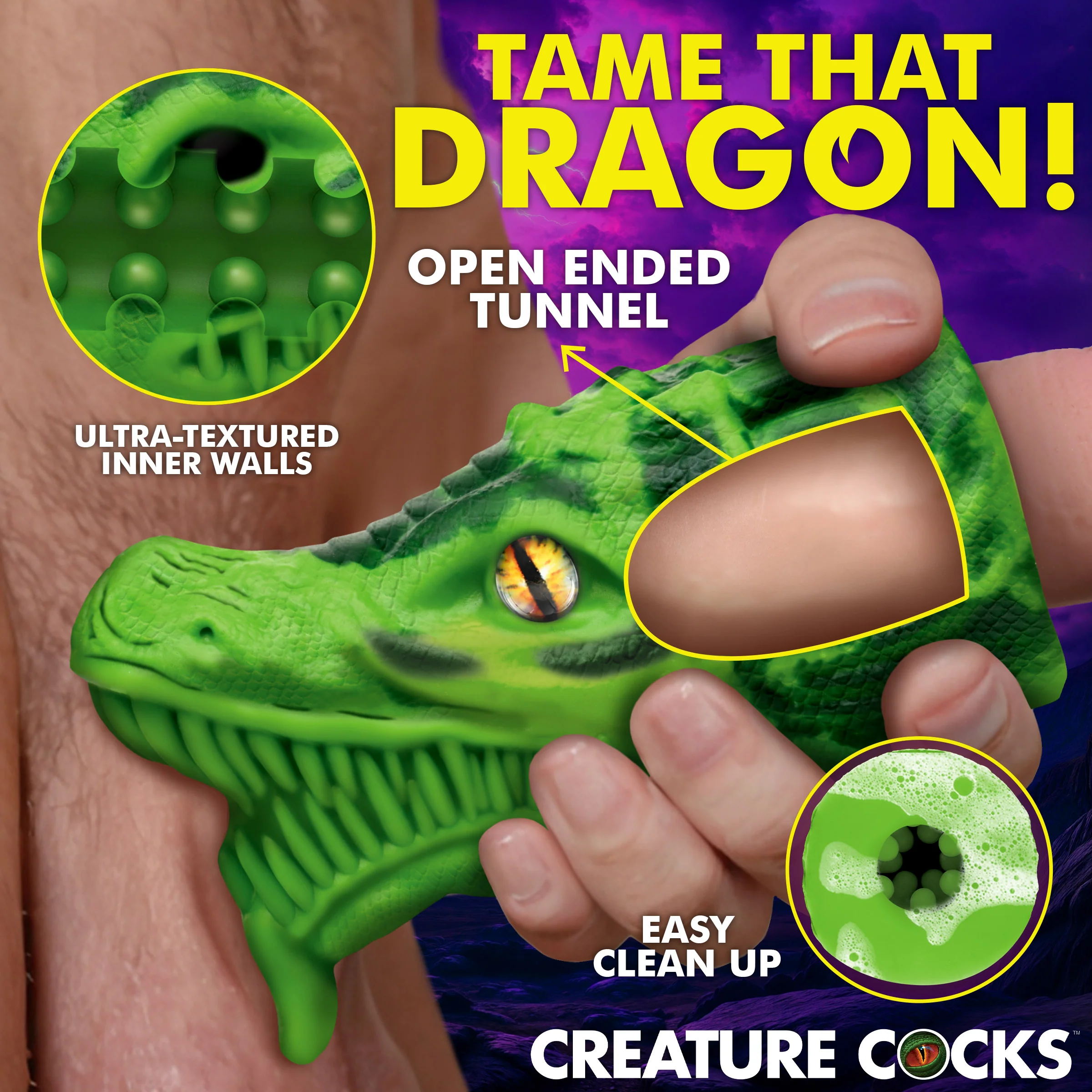 Dragon Tamer Silicone Stroker - Image 3