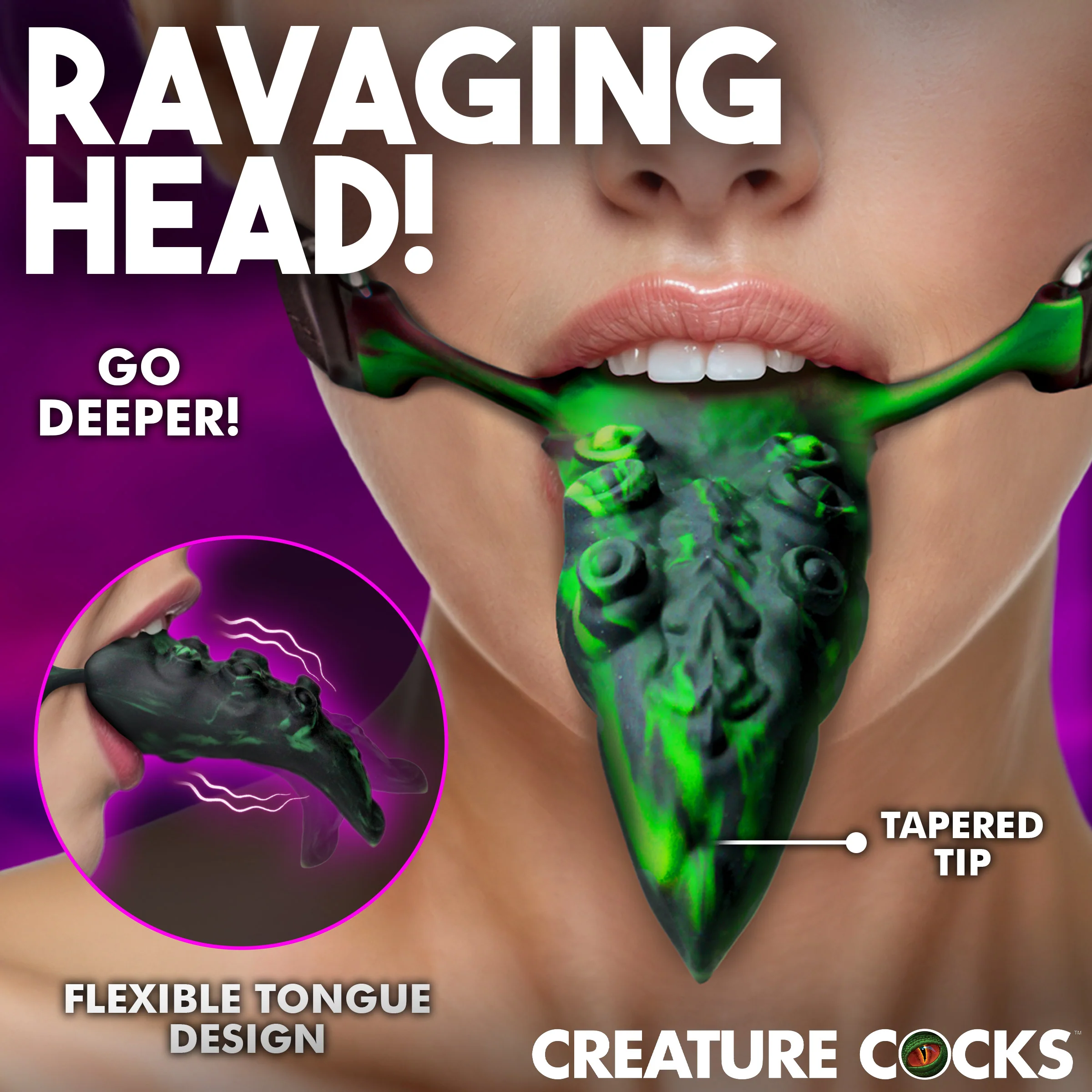 Dragon's Lick Vibrating Oral Enhancer - Image 4