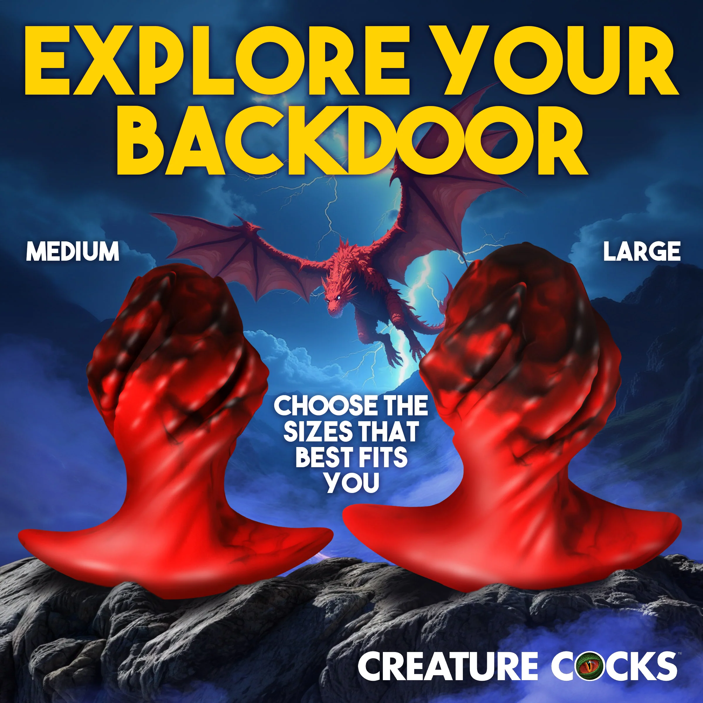 Dragonspawn Silicone Butt Plug - Image 3