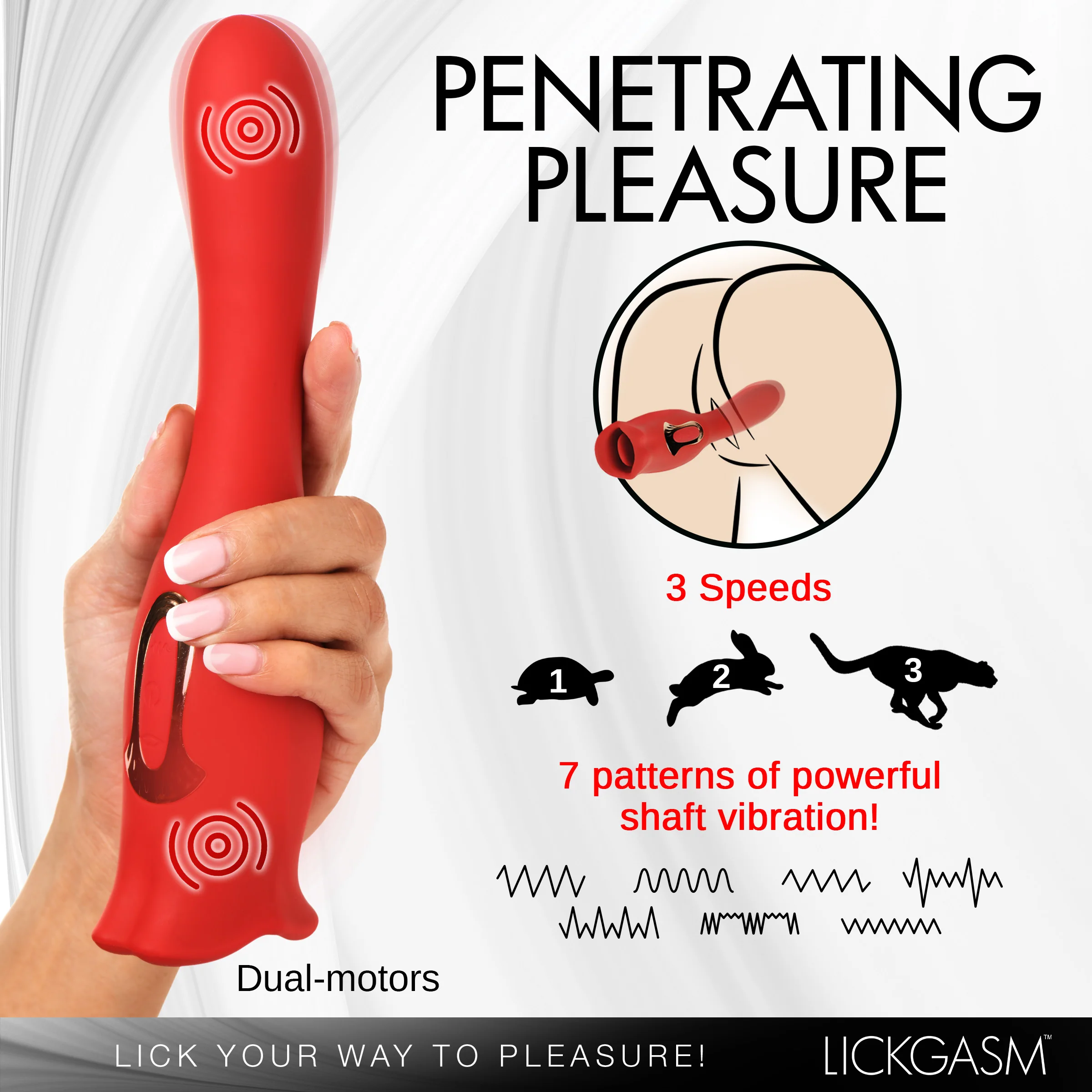 Dual-Ended Kissing Vibrator - Image 8