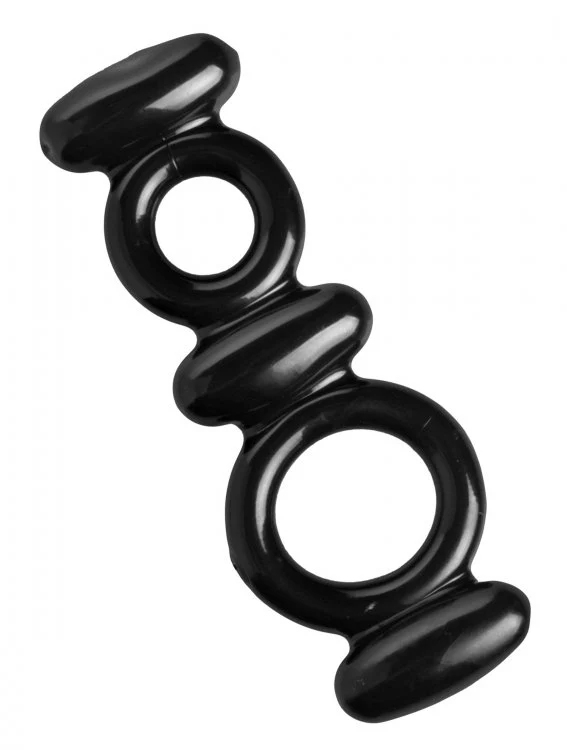 Dual Stretch To Fit Cock Ring - Image 2