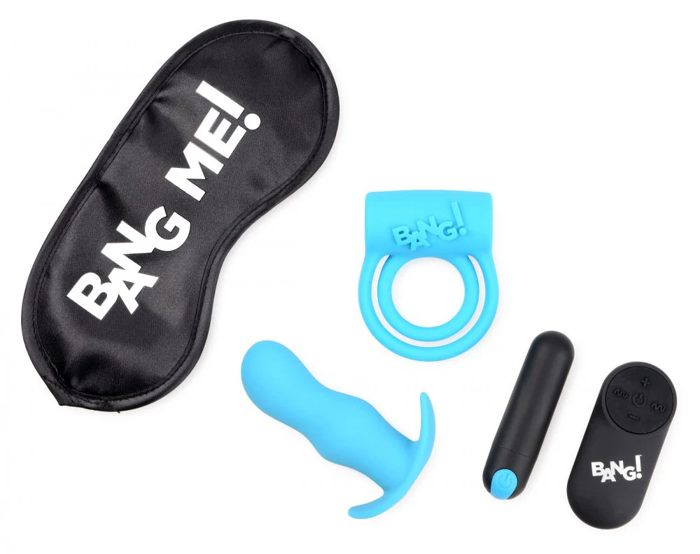 Duo Blast Remote Control Cock Ring and Butt Plug Vibe Kit - Image 2