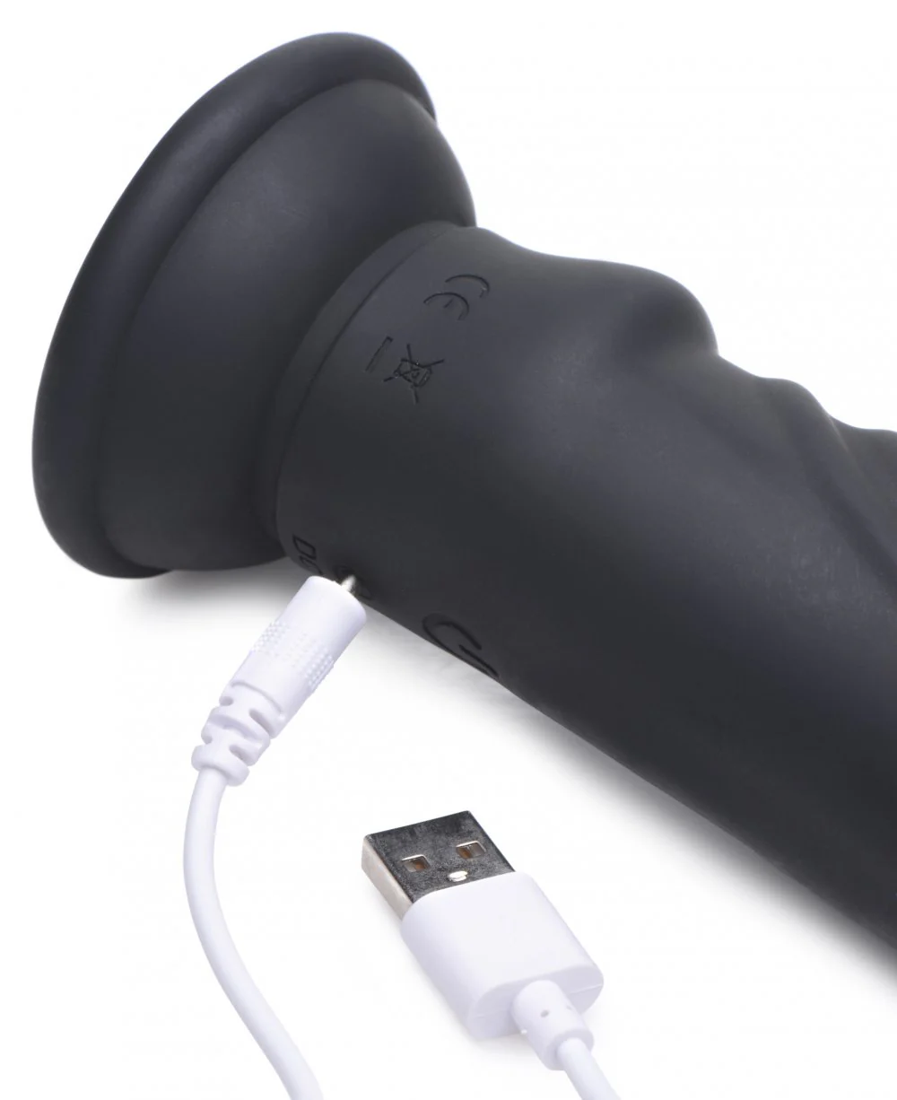 E-Stim Pro 5x Vibrating Dildo with Remote Control - Image 7