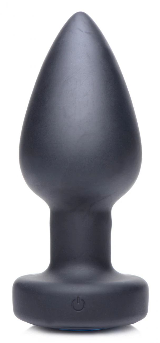 E-Stim Pro Silicone Vibrating Anal Plug with Remote Control - Image 5