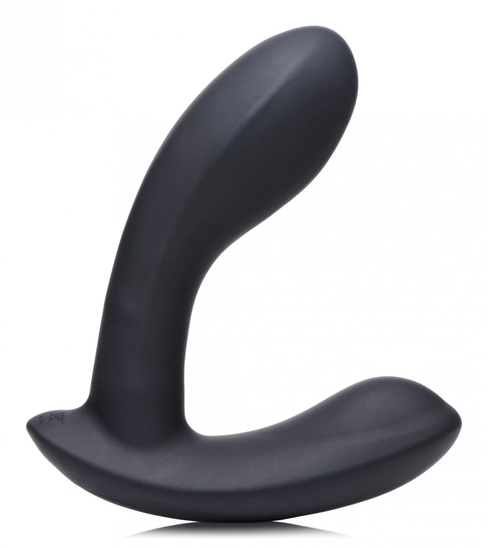 E-Stim Pro Silicone Vibrating Prostate Massager with Remote Control - Image 5