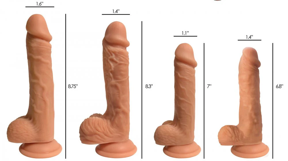 Easy Riders Dual Density Silicone Dildo - Image 3