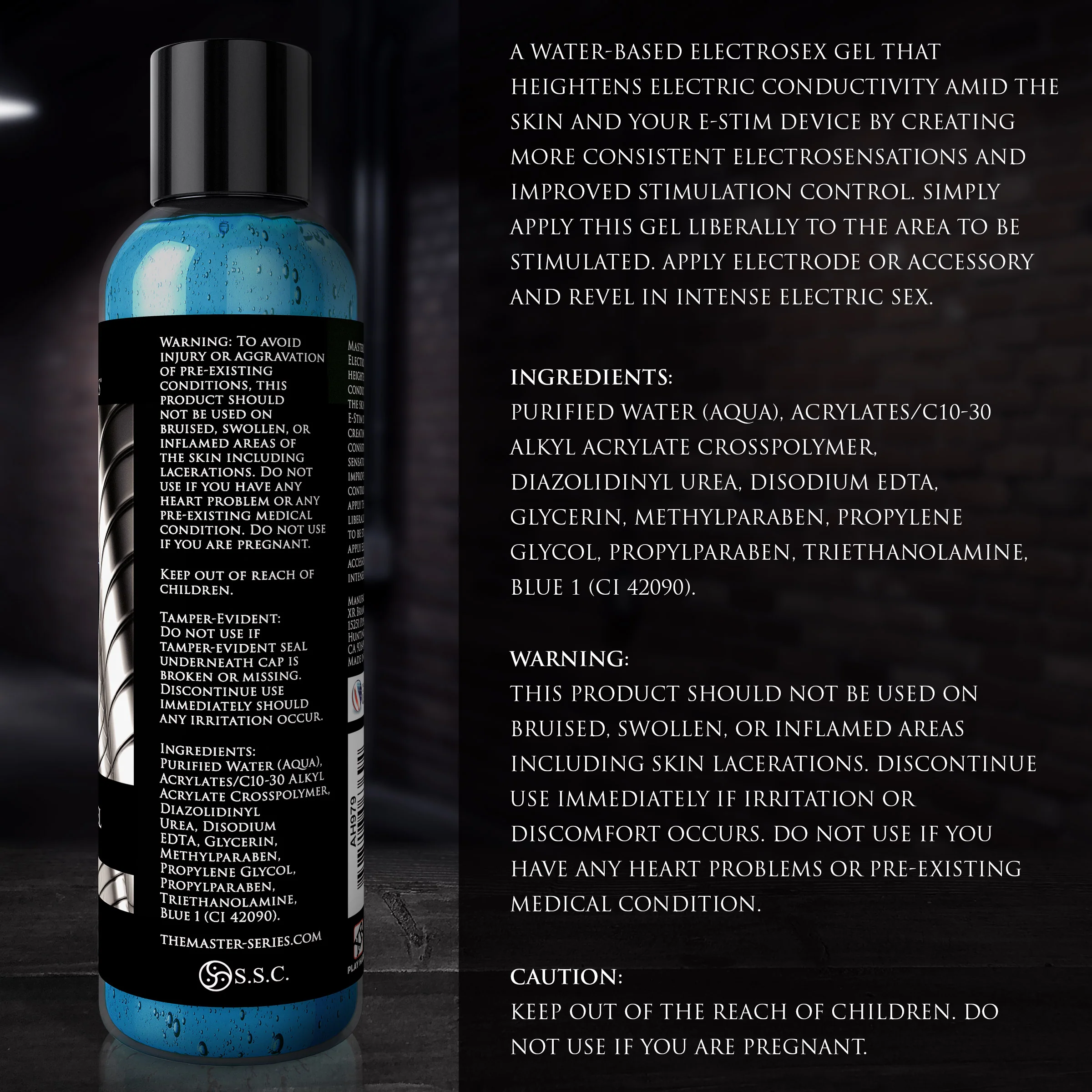 Electro Sex Gel 8.5 oz - Image 4