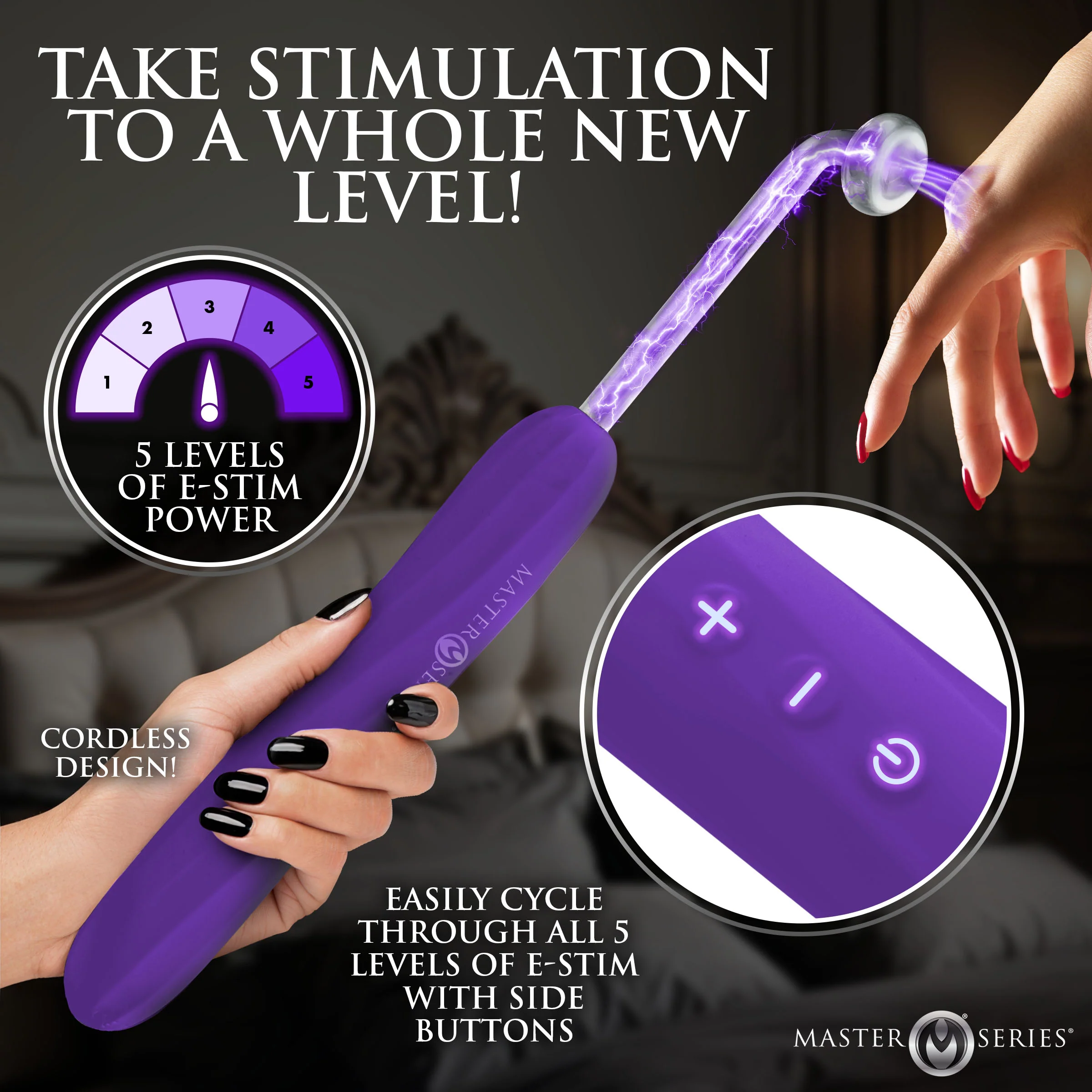 Elektra Rechargeable Violet Wand - Image 4