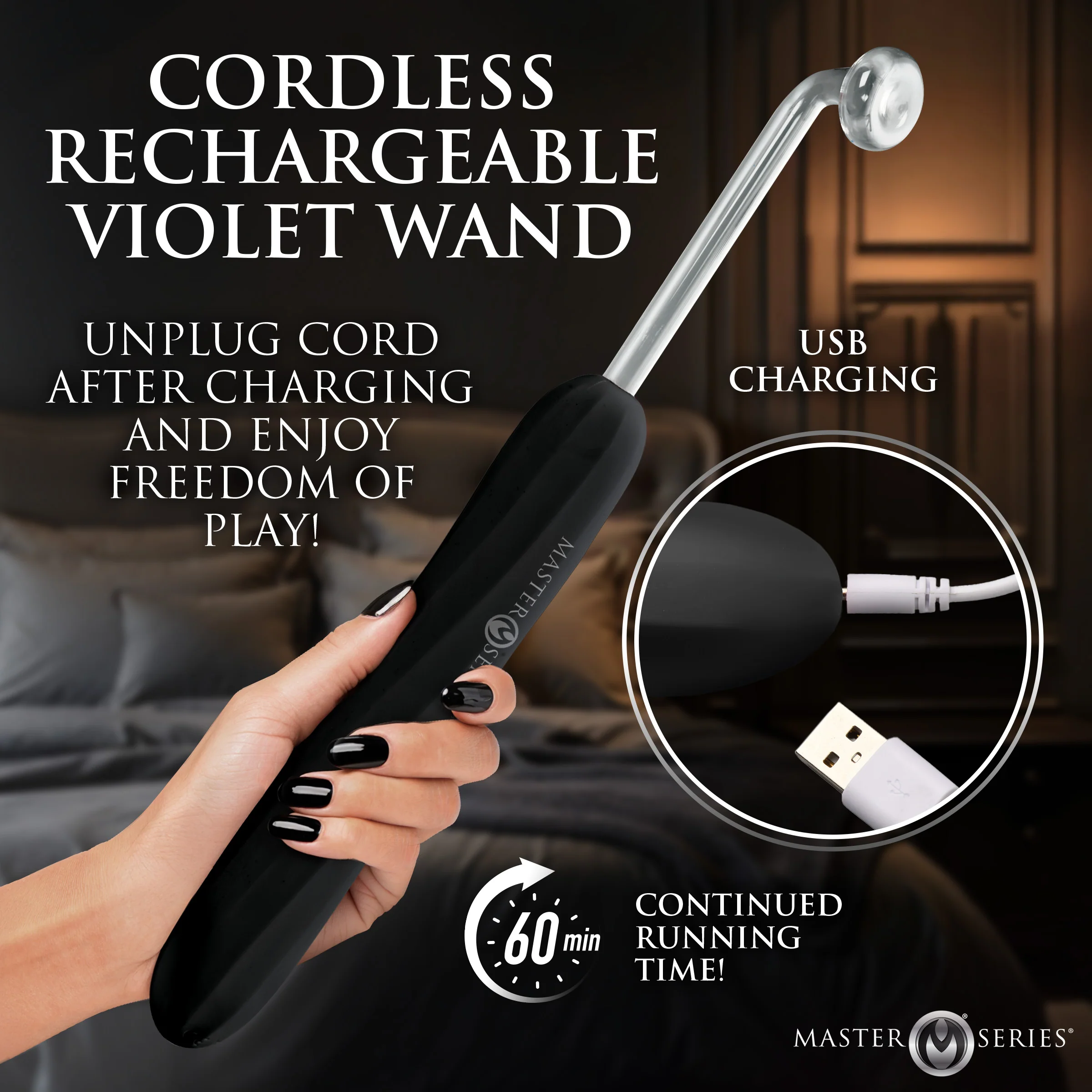 Elektra Rechargeable Violet Wand - Image 5