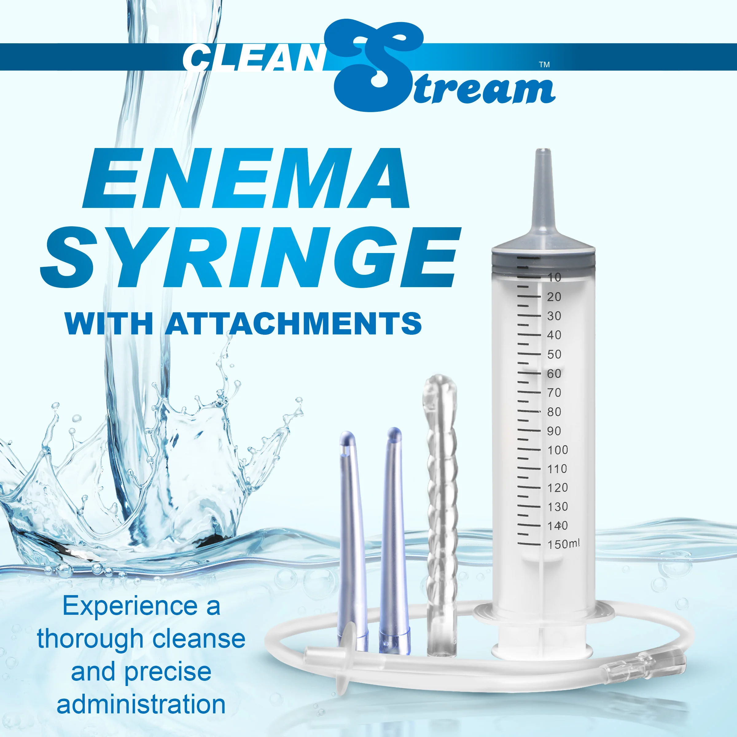 Enema 150 mL Syringe with Attachments - Image 2