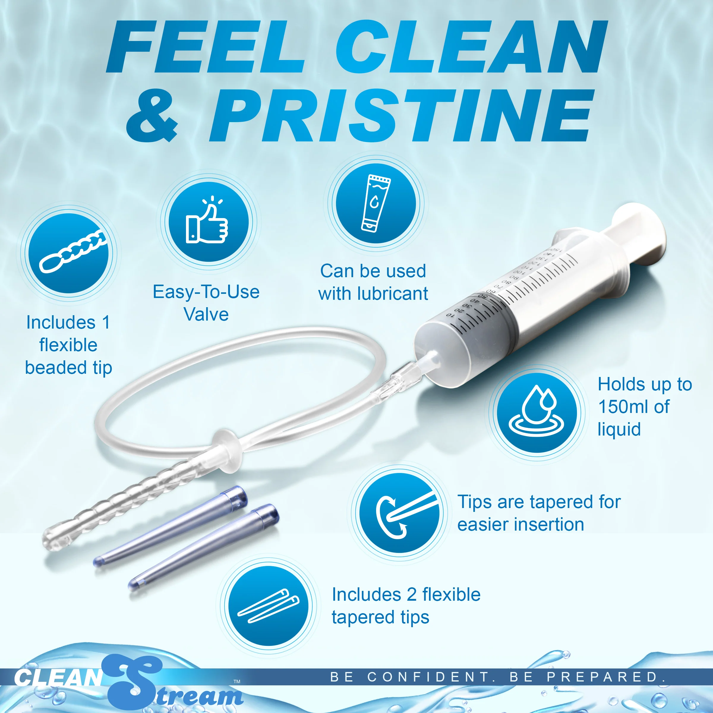 Enema 150 mL Syringe with Attachments - Image 7