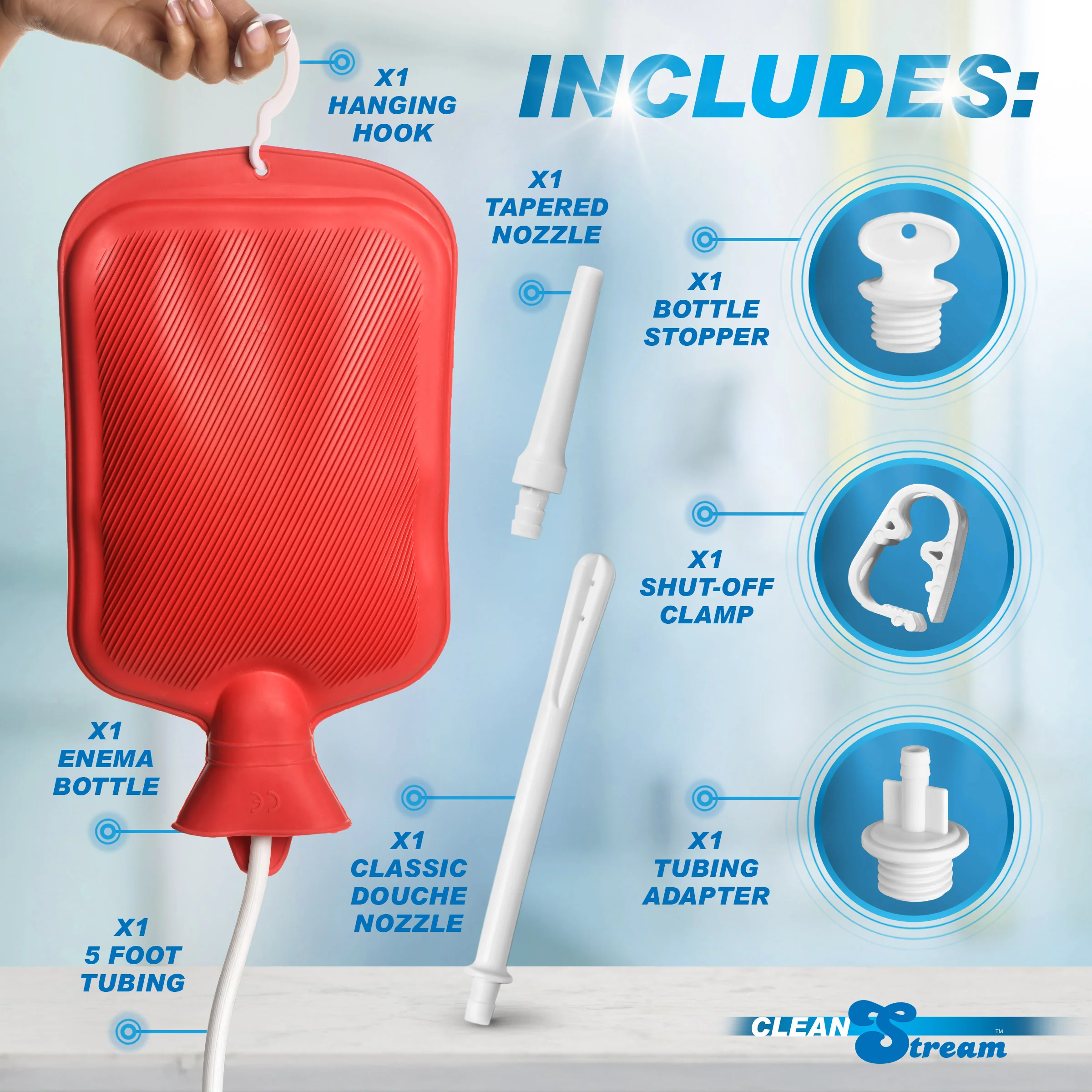 Enema and Douche Deluxe Kit - Image 8