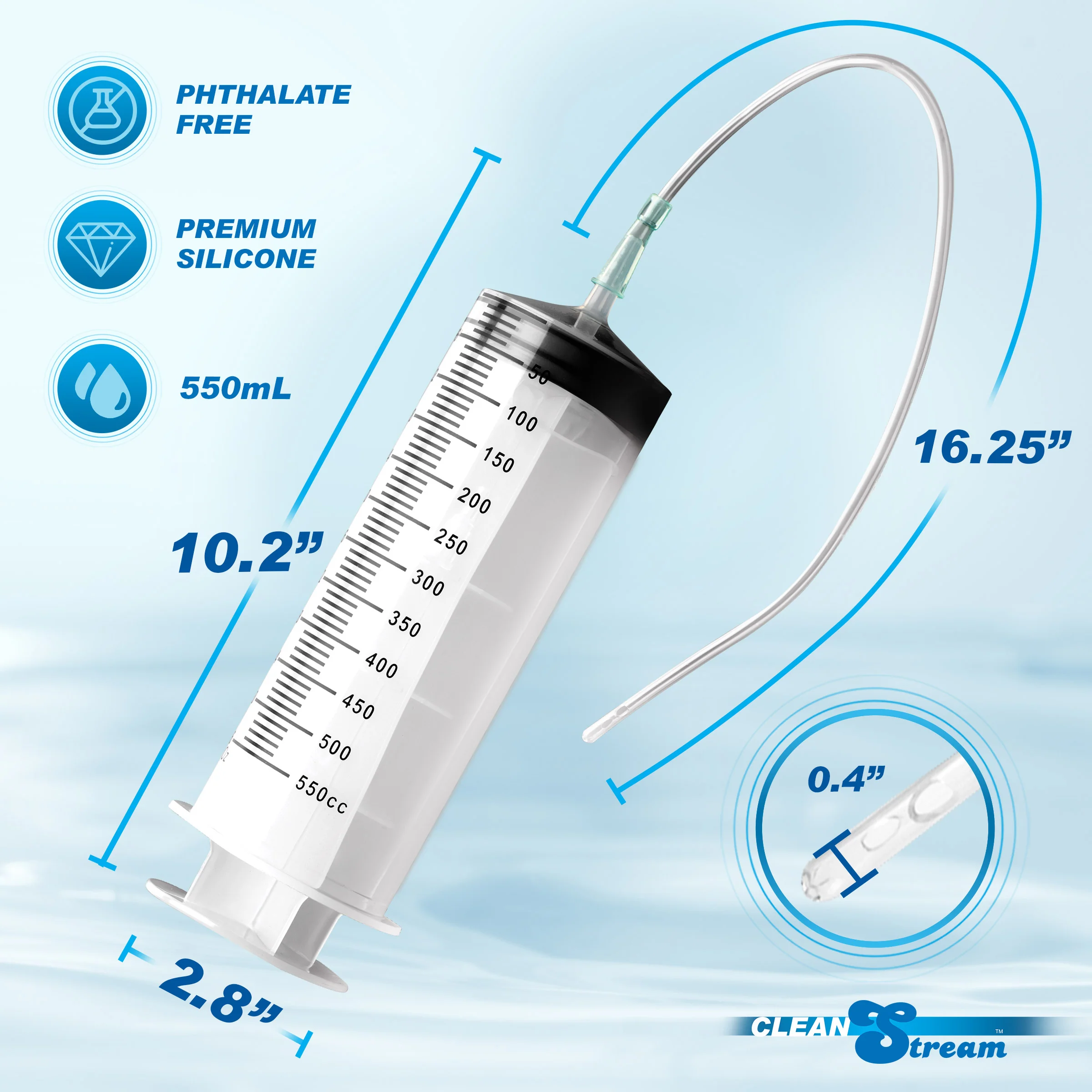 Enema Syringe with Tube - Image 8