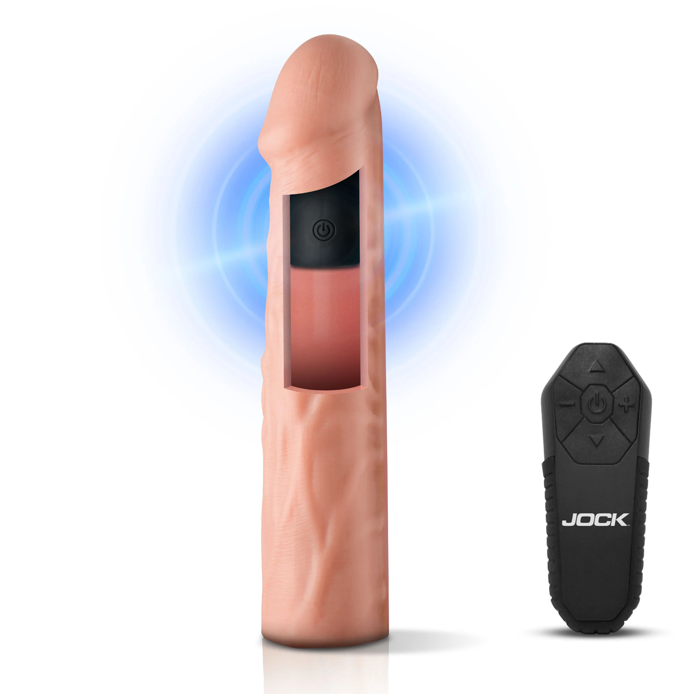 Enhancers Vibrating Penis Extension w/ Remote - Image 5