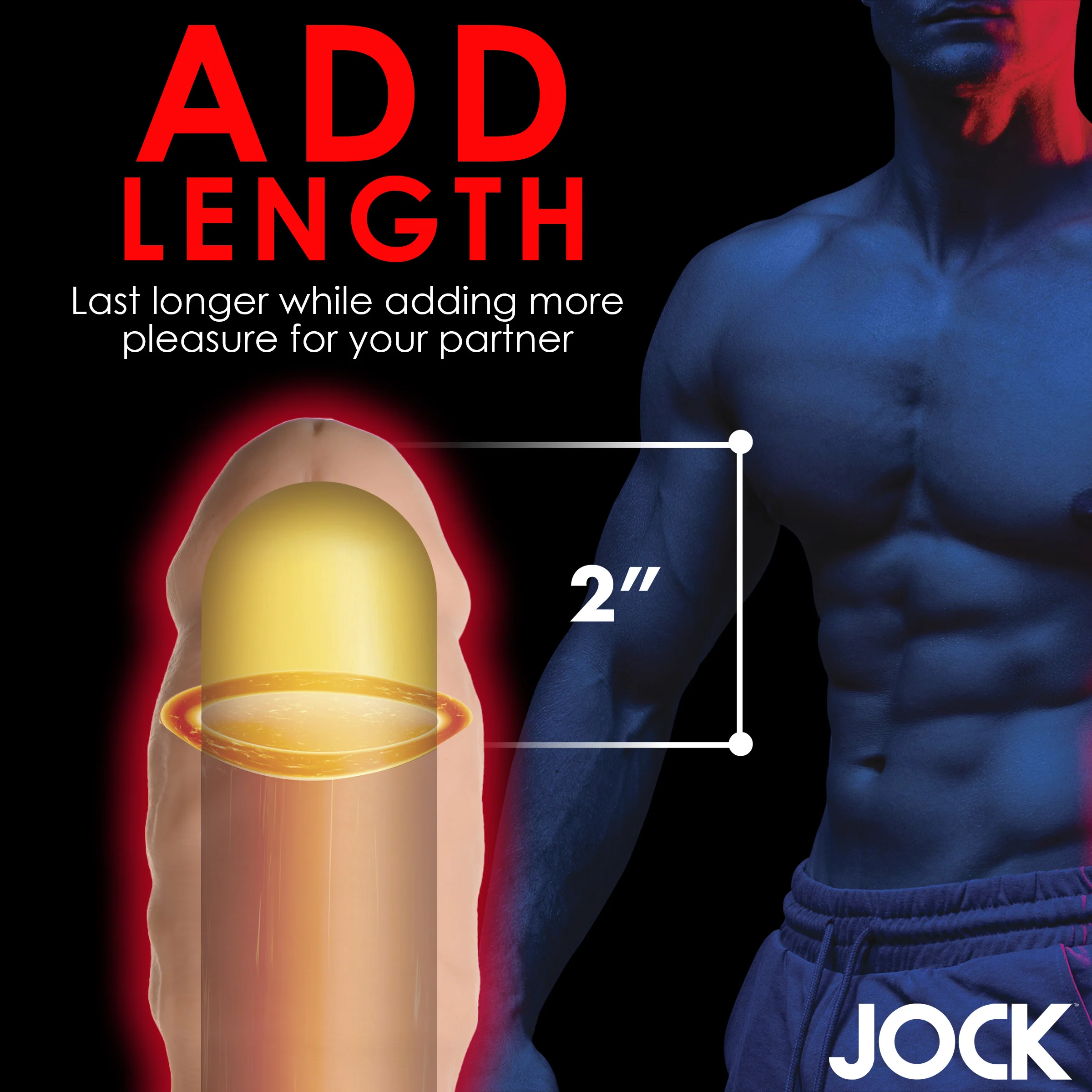 Extra Thick 2" Penis Extension Sleeve - Image 6