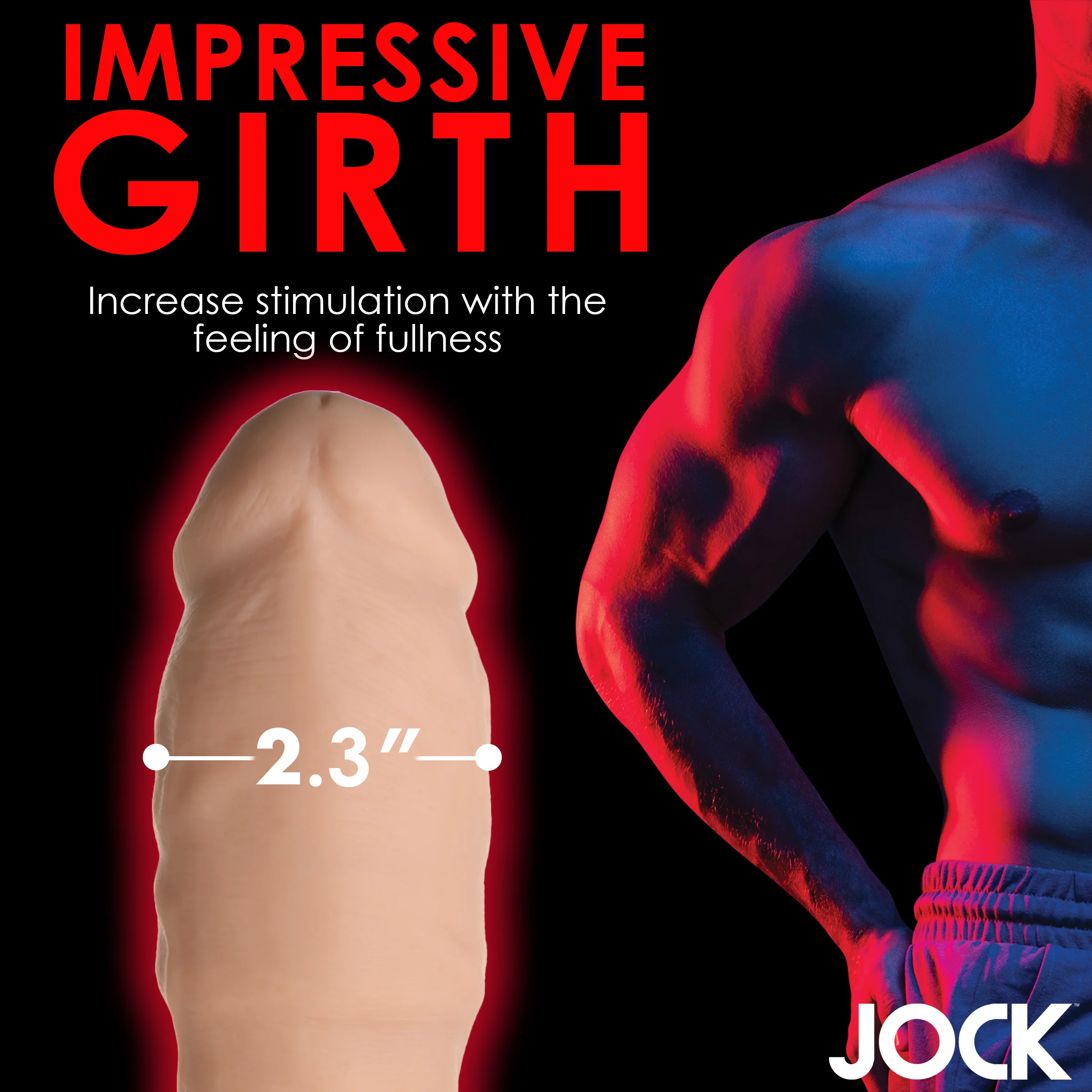 Extra Thick 2" Penis Extension Sleeve - Image 7