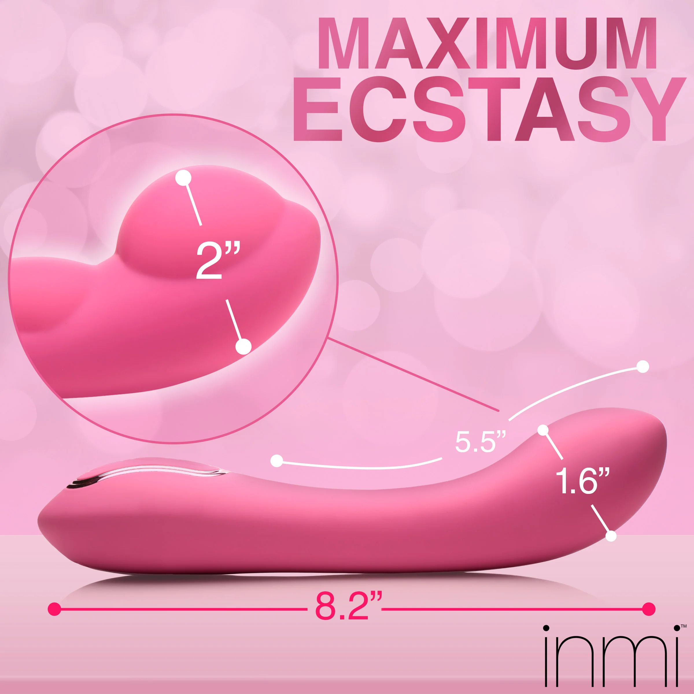Extreme G Inflating G-Spot Silicone Vibrator - Image 4