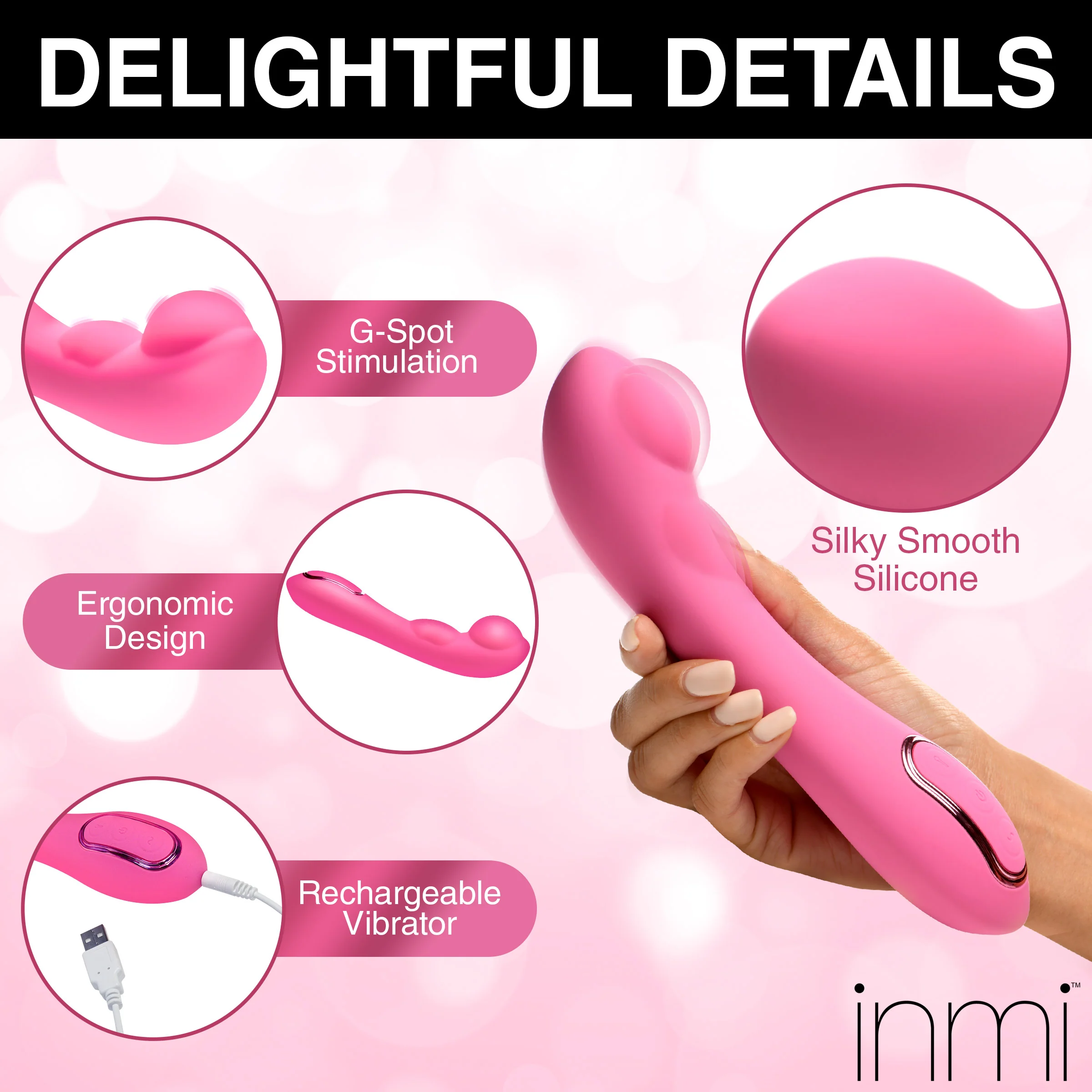 Extreme G Inflating G-Spot Silicone Vibrator - Image 8