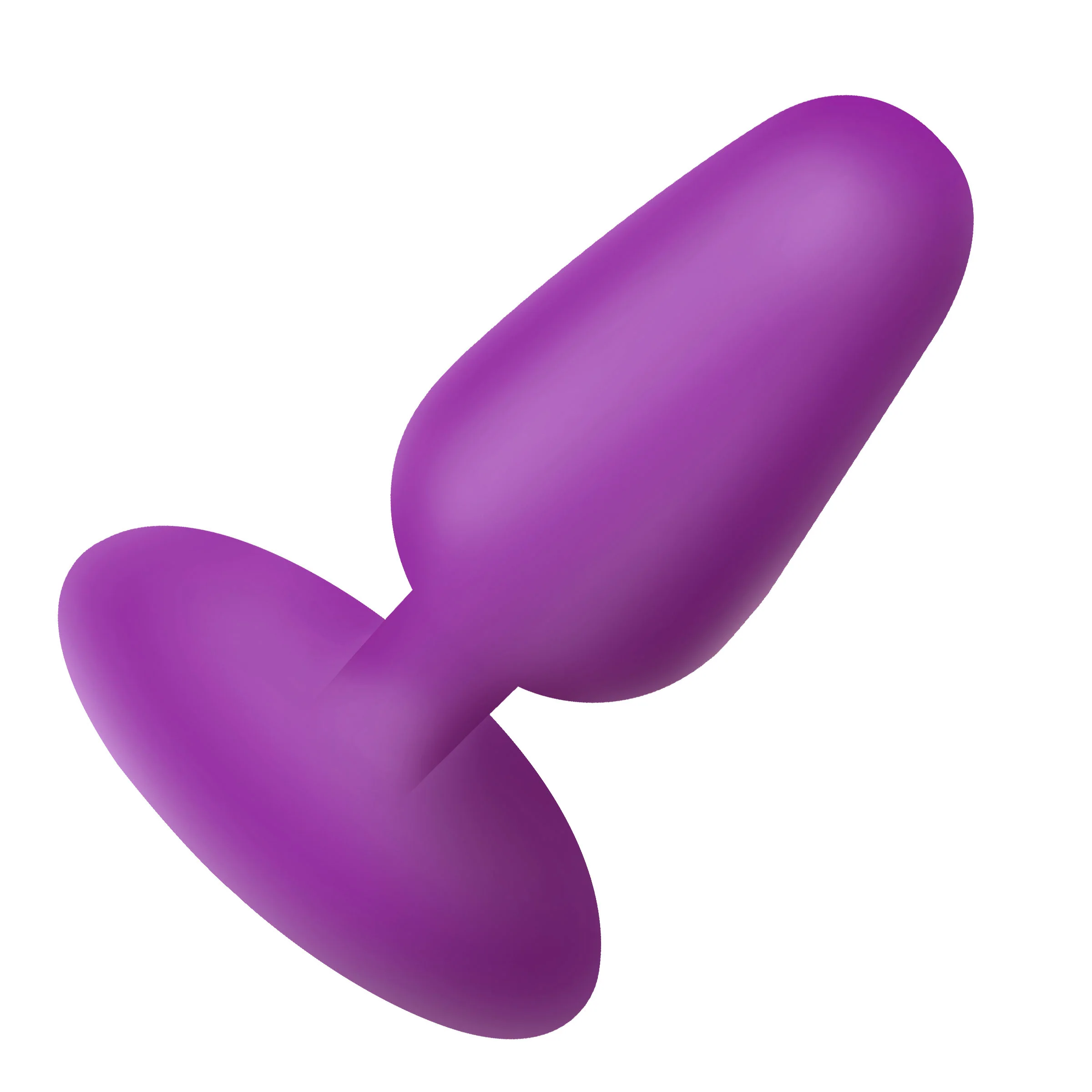 Flexible Vibrating Silicone Butt Plug - Image 6