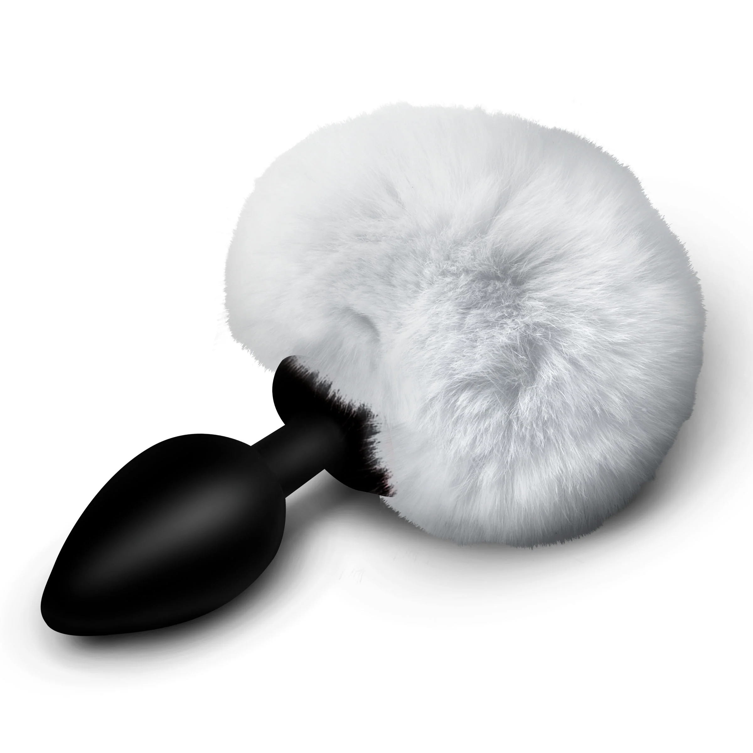 Fluffy Bunny Tail Silicone Plug - Image 5