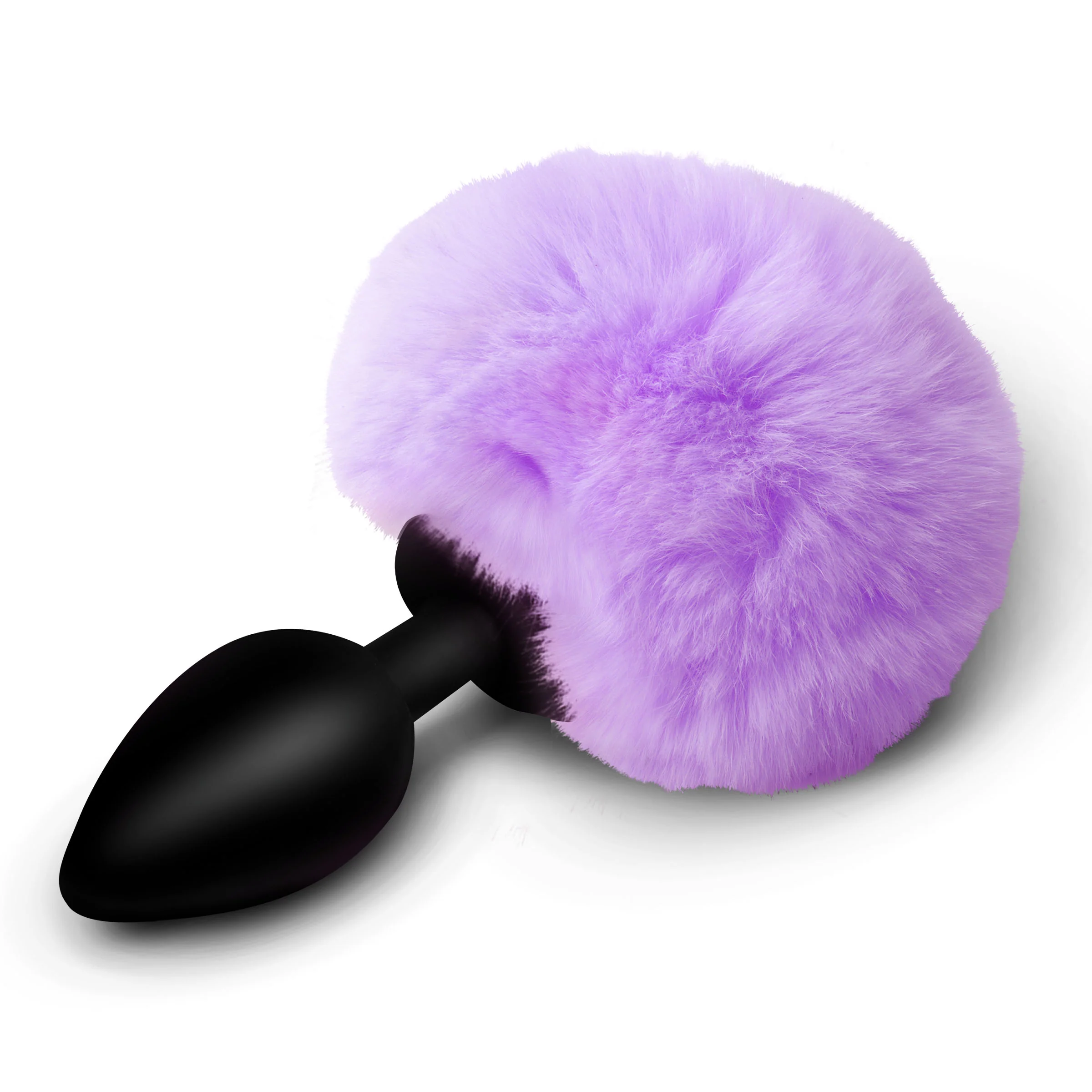 Fluffy Bunny Tail Silicone Plug - Image 7