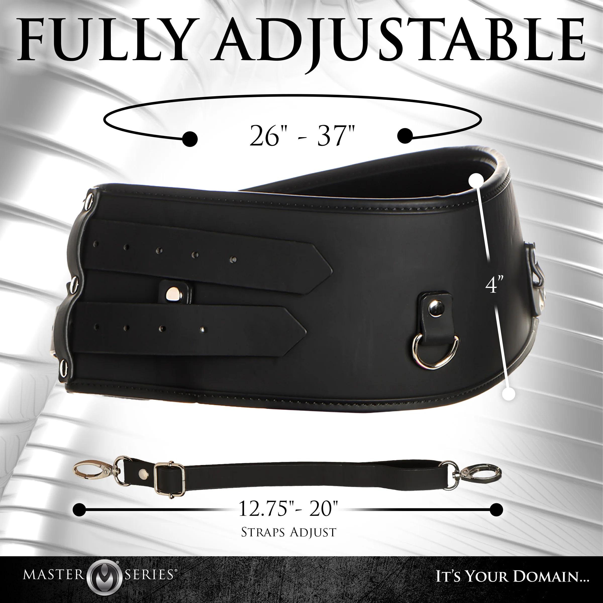 Forced Orgasm Belt with Saddle Straps - Image 3