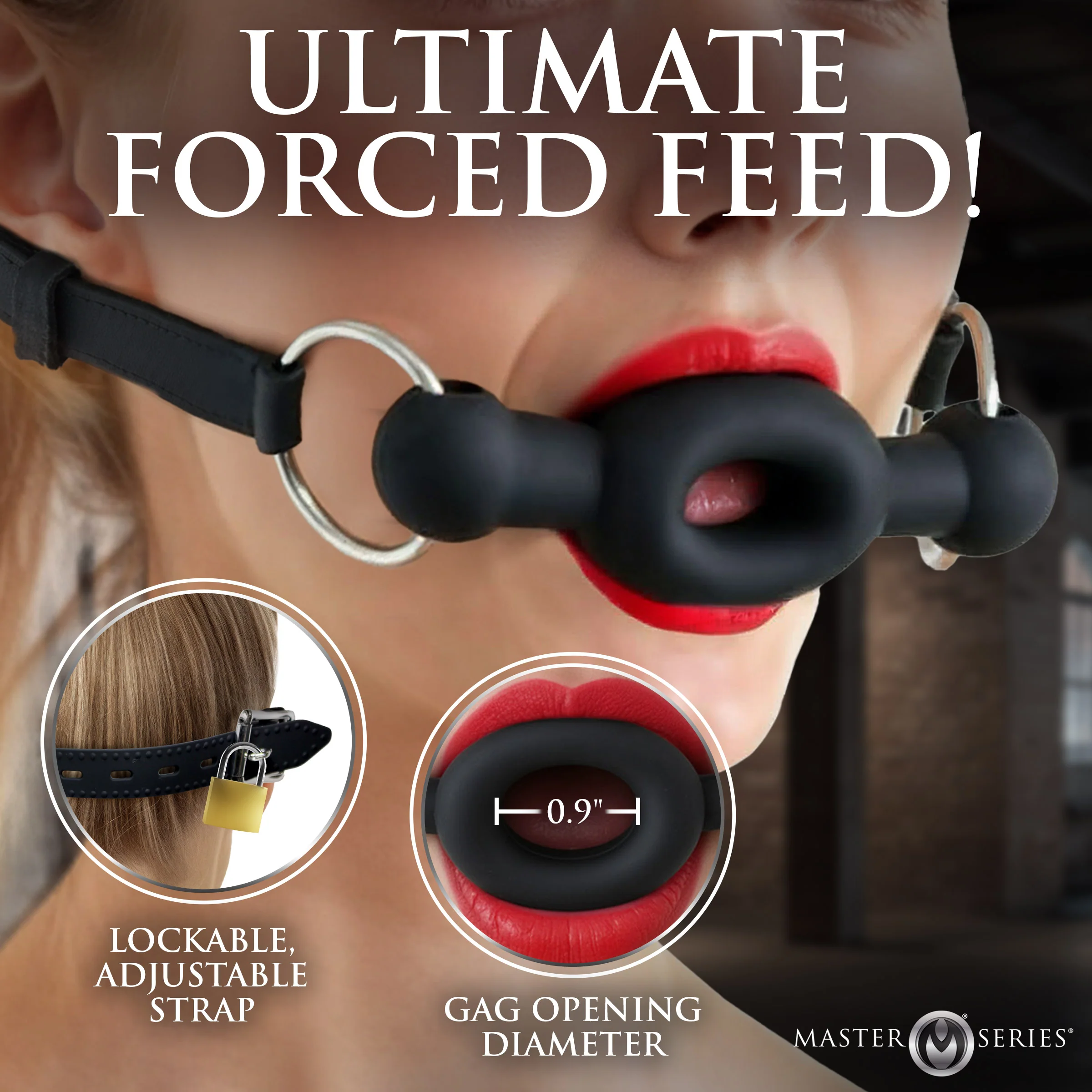 Forced Silicone Feeding Gag - Image 2
