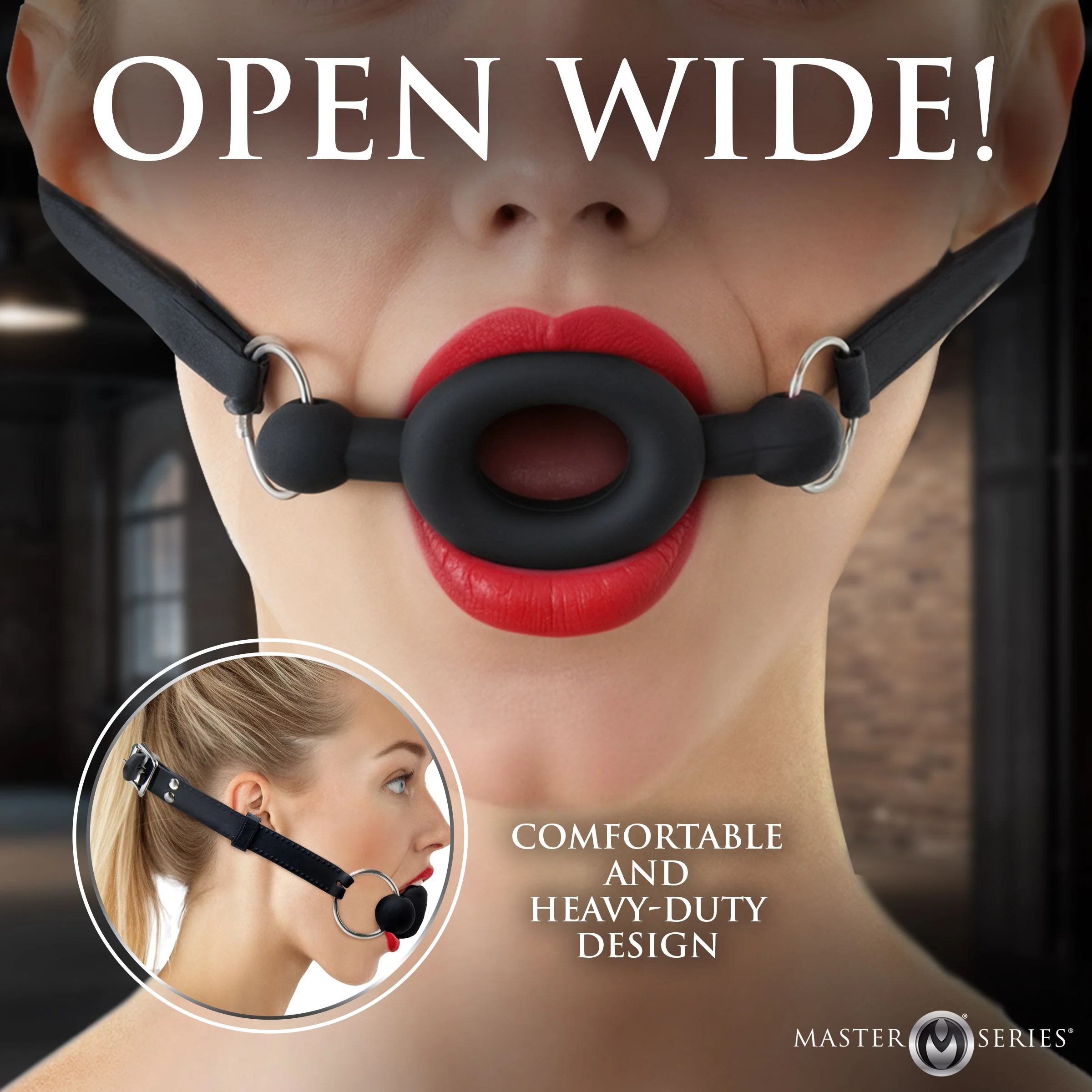 Forced Silicone Feeding Gag - Image 3