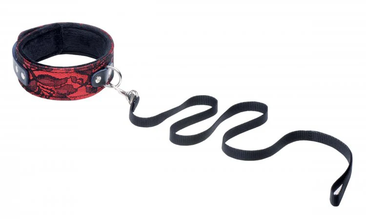 Frisky Lacy Red 5 Piece Bondage Set - Image 4