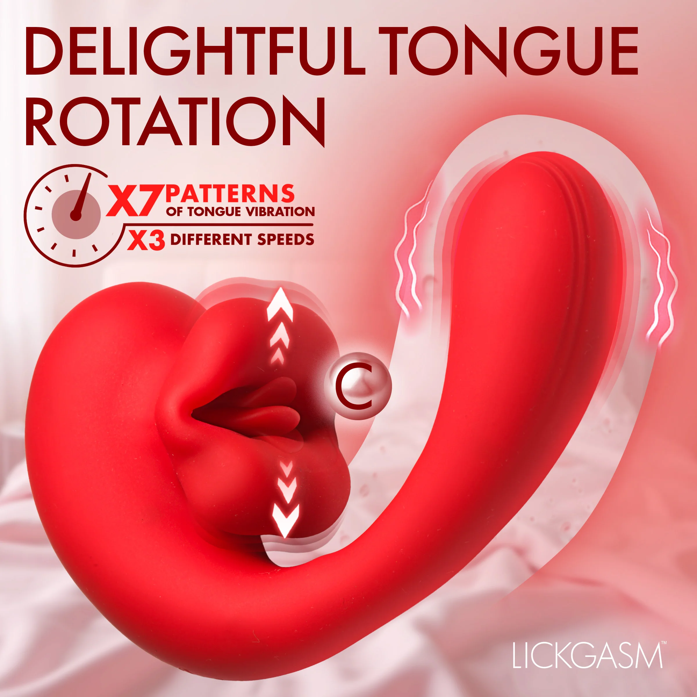G-Kiss Kissing G-Spot Silicone Vibrator - Image 4