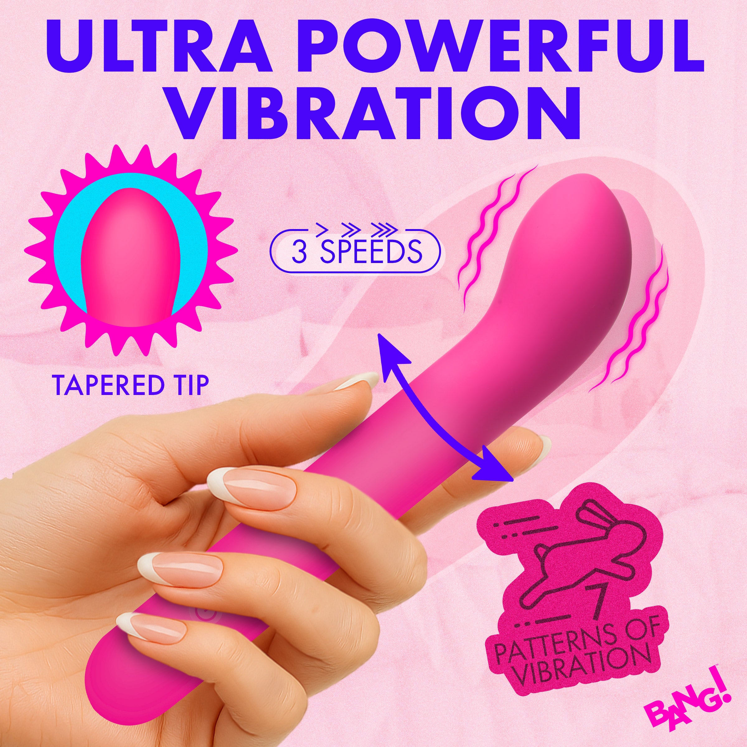 G-Spot Flexible Silicone Vibrator - Image 3