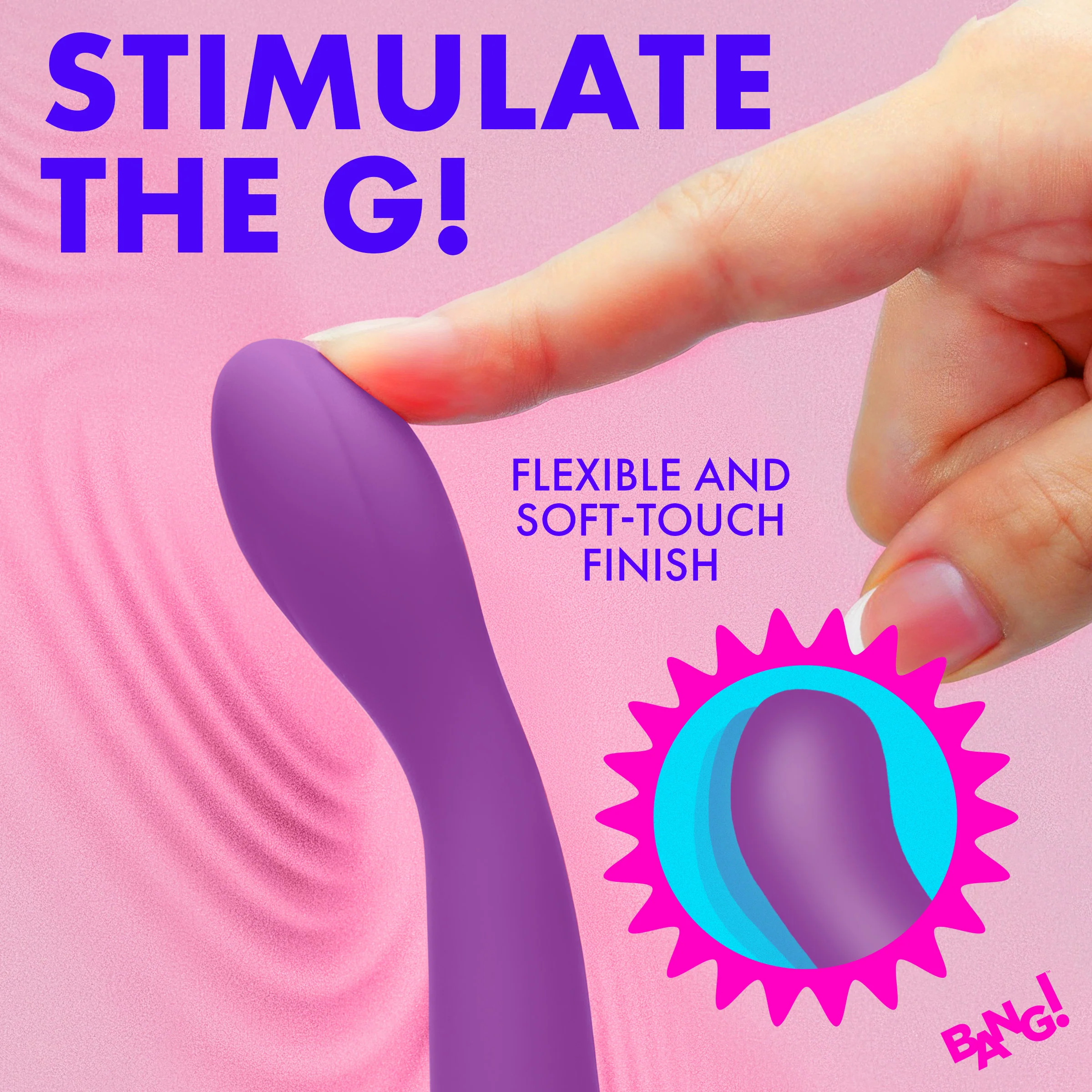G-Spot Flexible Silicone Vibrator - Image 4