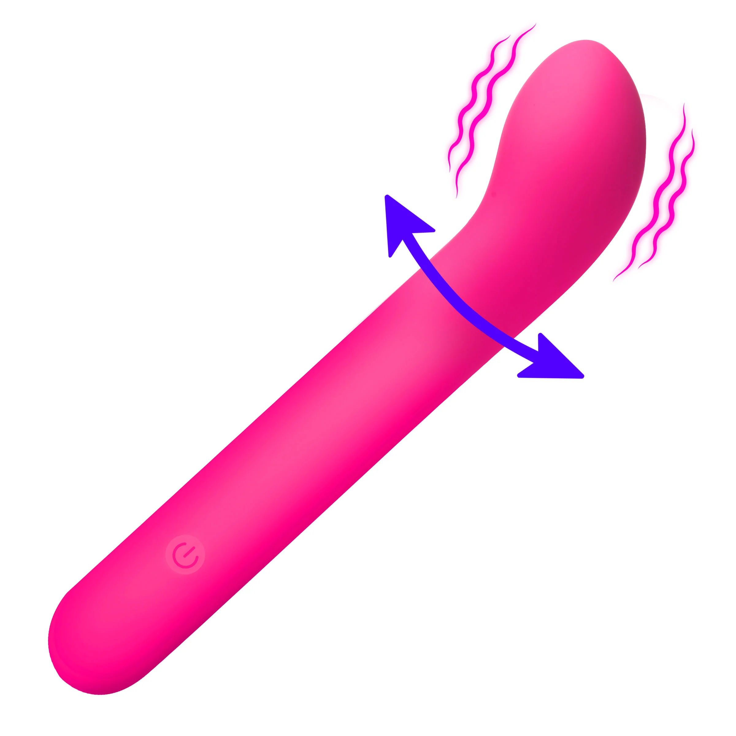 G-Spot Flexible Silicone Vibrator - Image 7