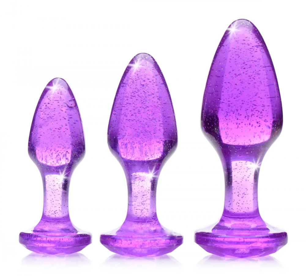 Glitter Gem Anal Plug Set - Image 2