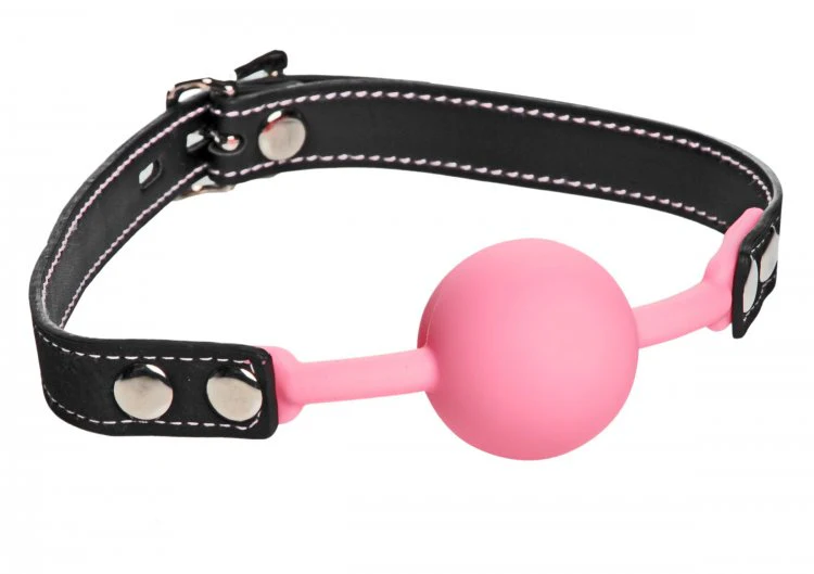 Glow in the Dark Silicone Ball Gag - Image 4