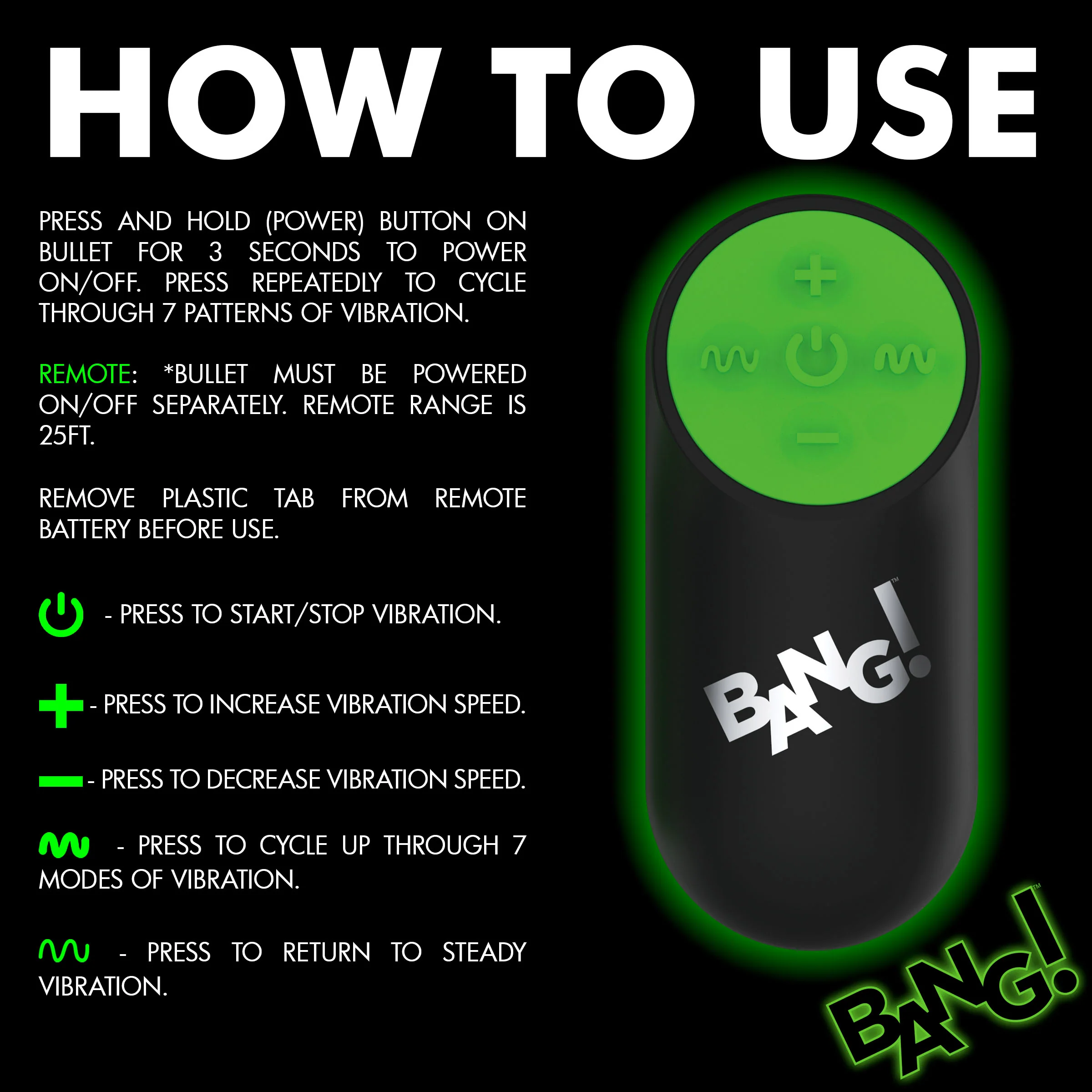 Glow-in-the-Dark Silicone Bullet - Image 6