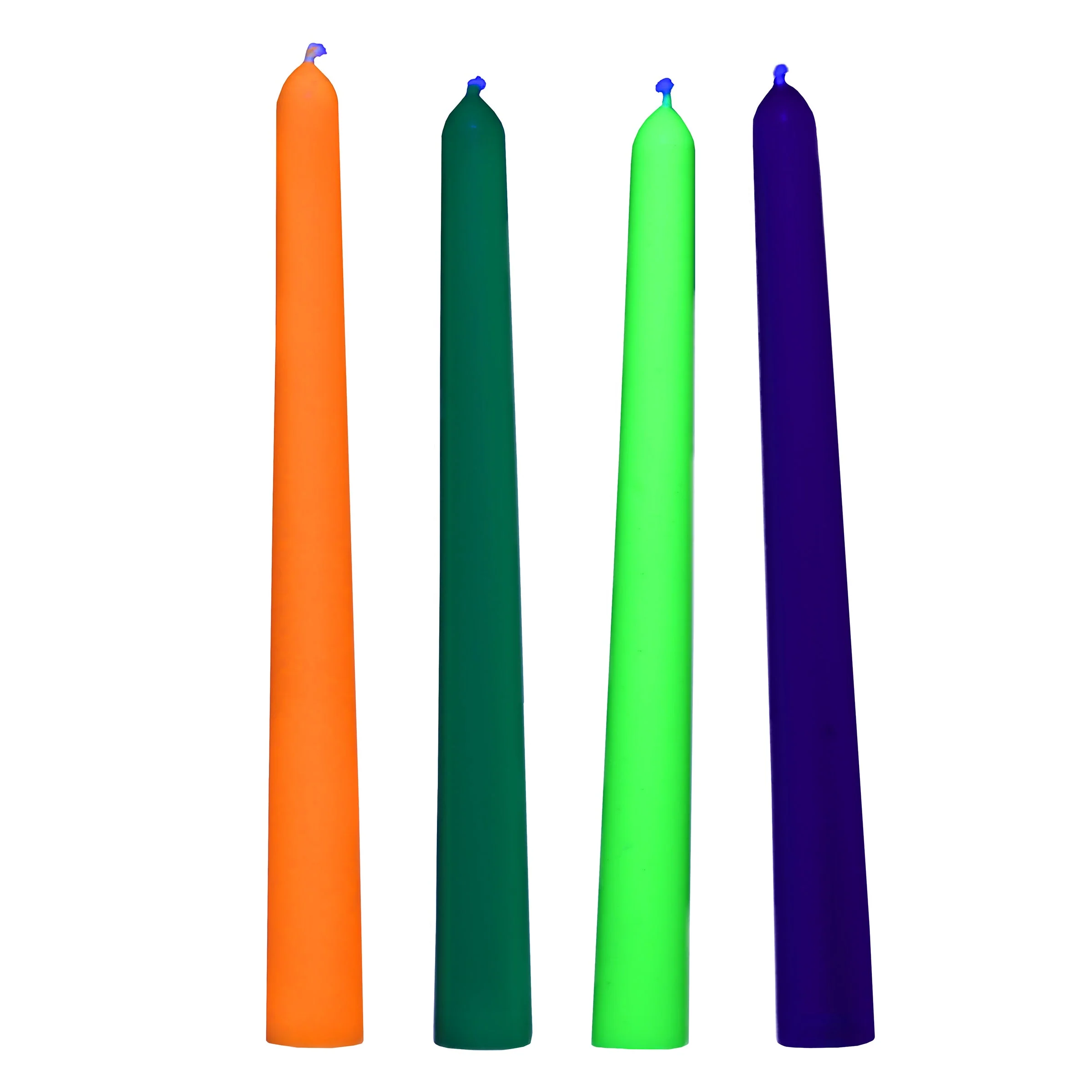 Glow Wax UV Blacklight Reactive Drip Candles Set of 4 - Image 5