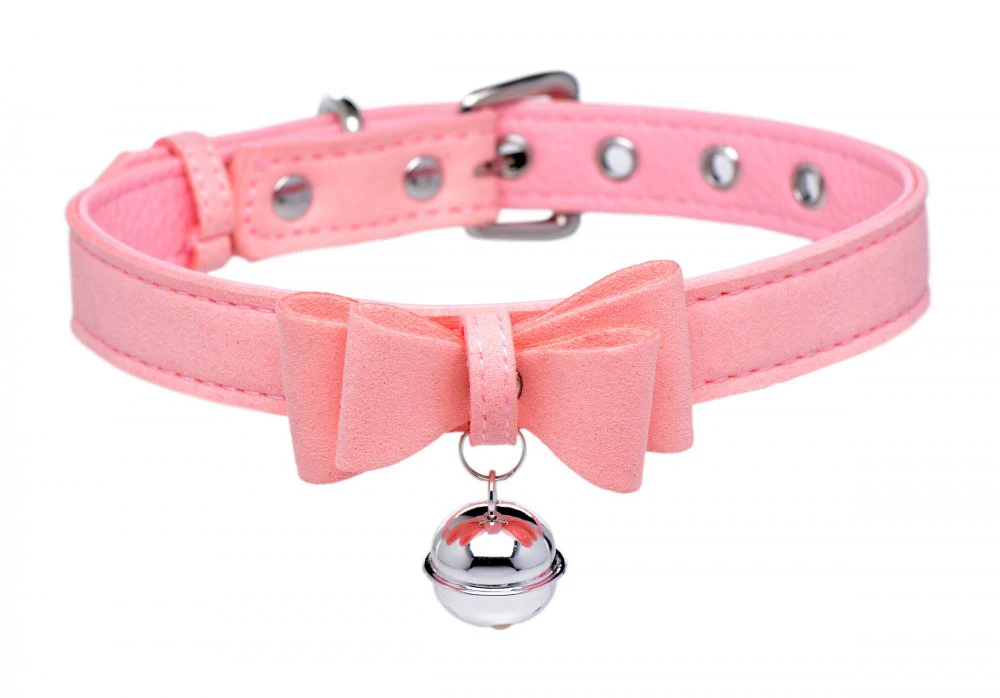 Golden Kitty Cat Bell Collar - Image 3