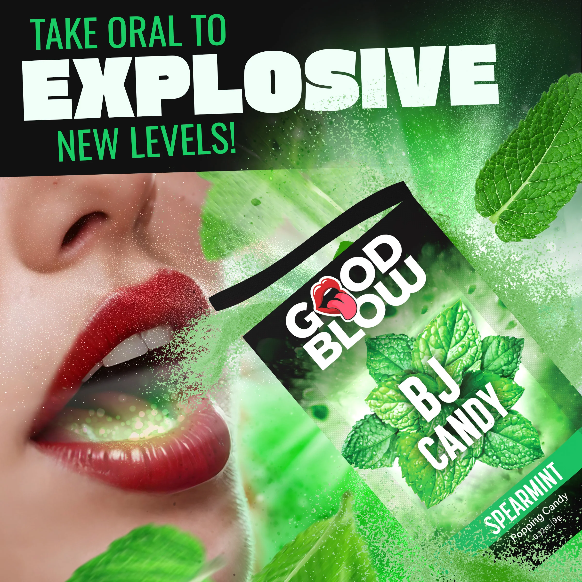Good Blow Mint Popping BJ Candy - Image 3