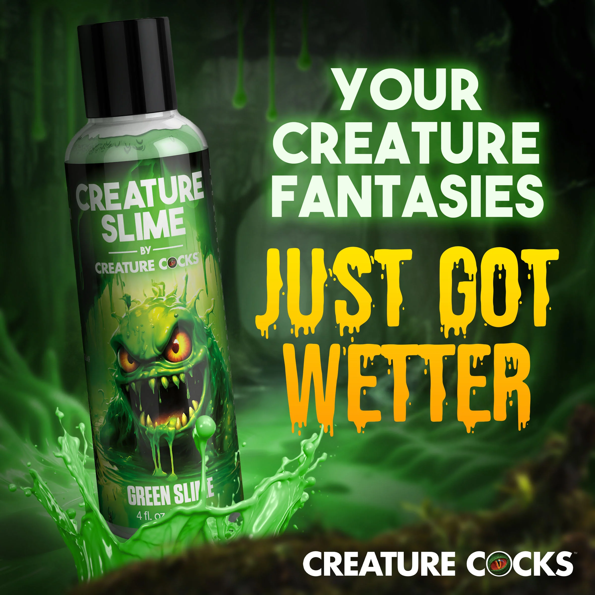Green Creature Slime Water-Based Lubricant - Image 5